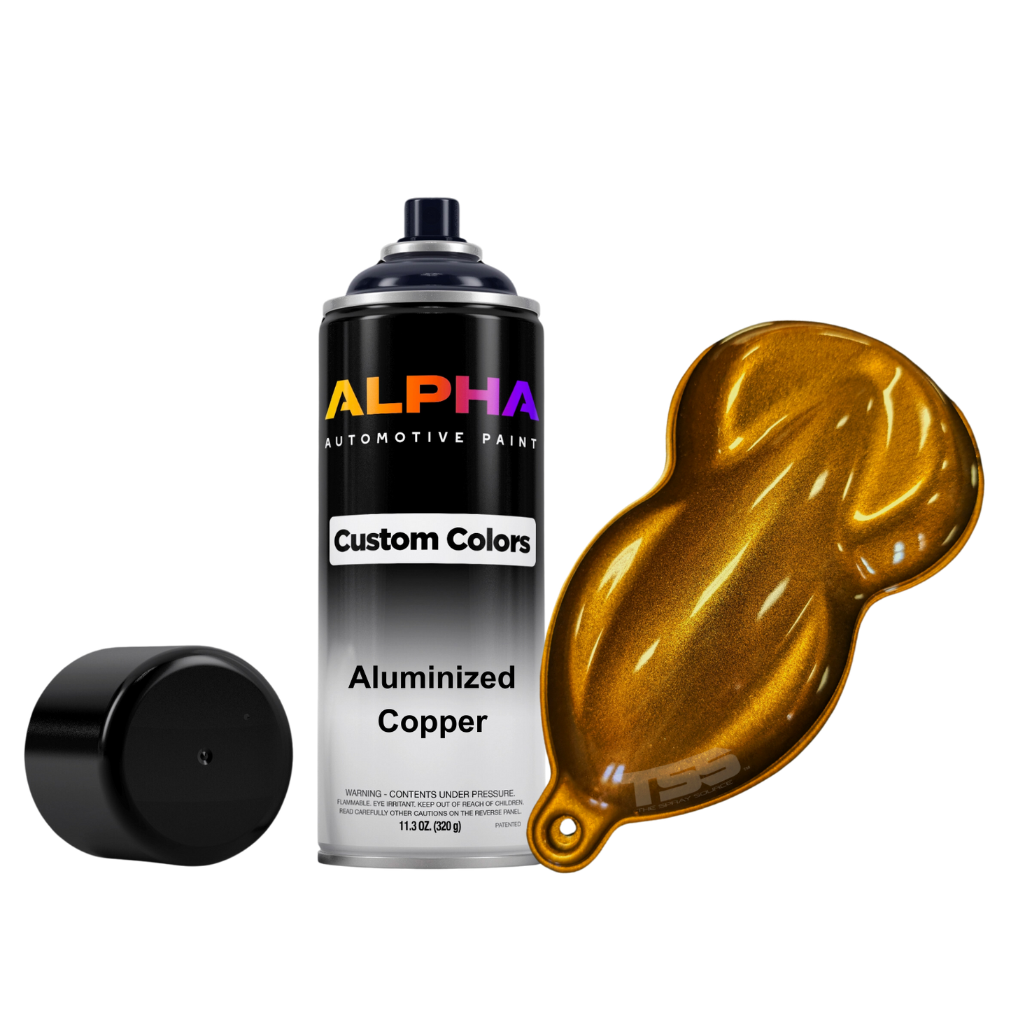 Aluminized Copper Wheel Paint Kit