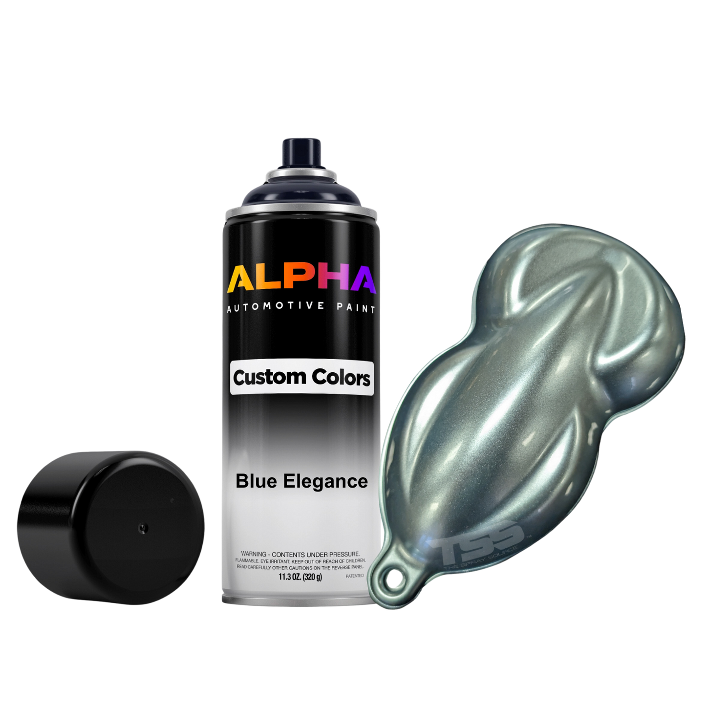 Blue Elegance Motorcycle Paint Kit