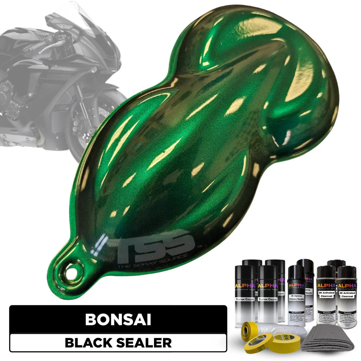 Bonsai Motorcycle Paint Kit