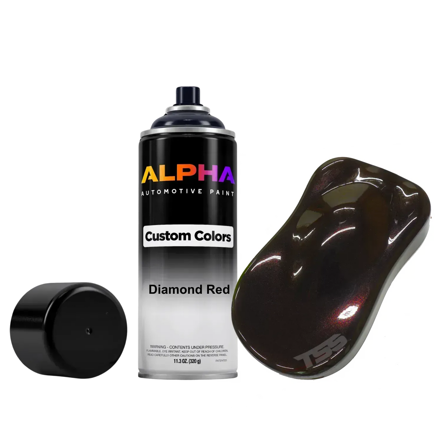 Diamond Red Guitar Paint Kit