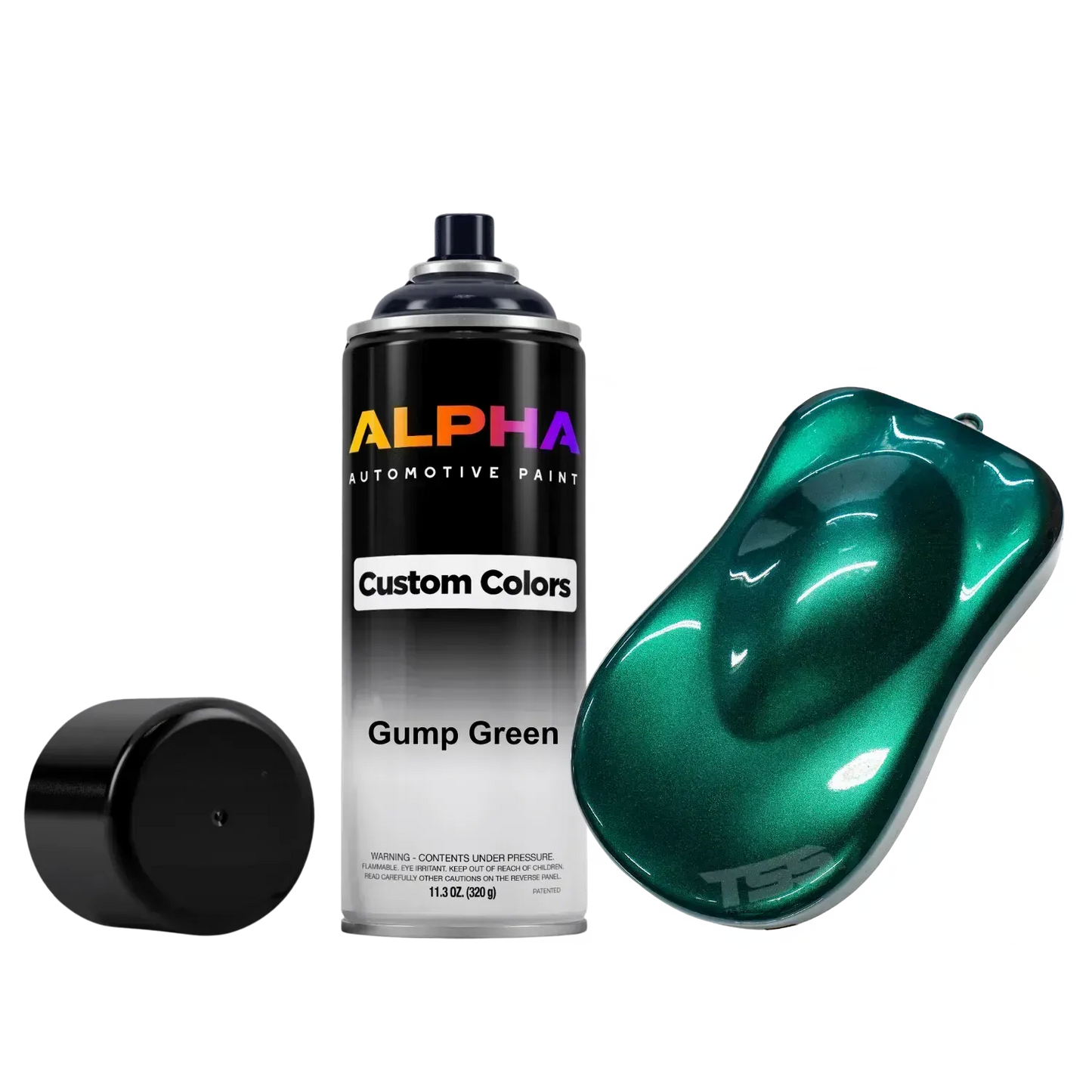 Gump Green Motorcycle Paint Kit