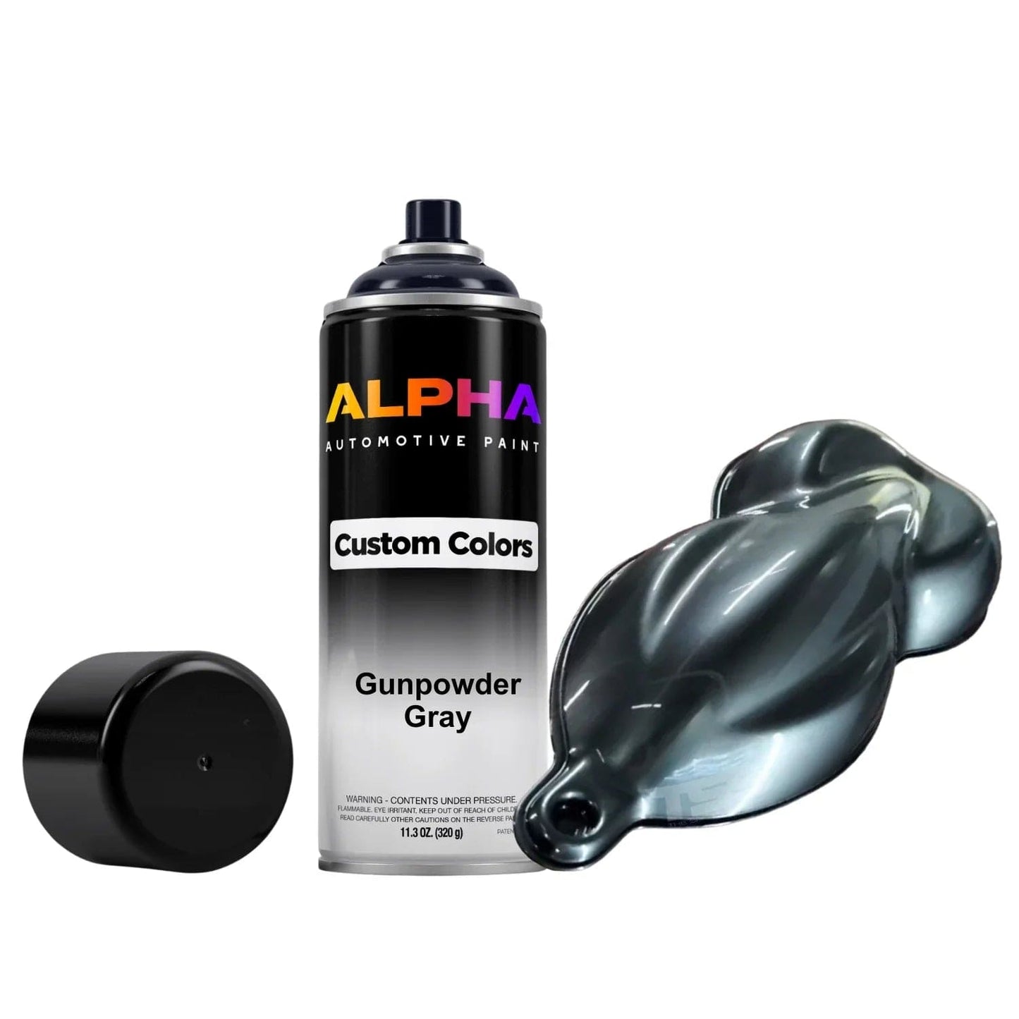 Gunpowder Gray Motorcycle Paint Kit