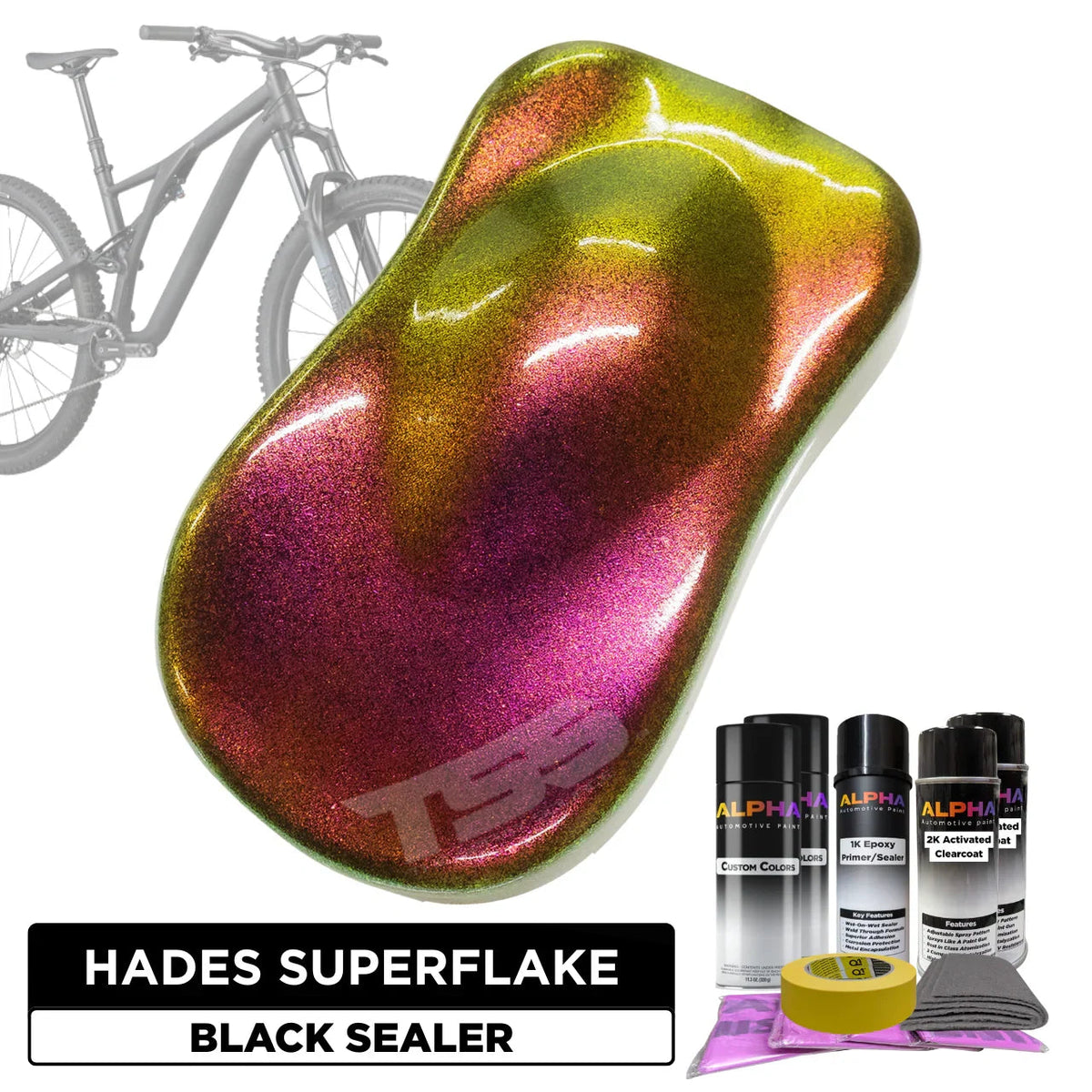 Hades SuperFlake Bike Paint Kit