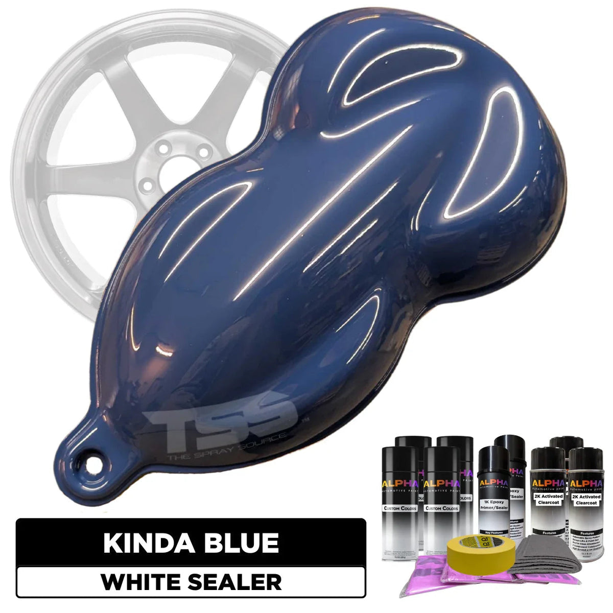 Purple Soft Shift Wheel Paint Kit