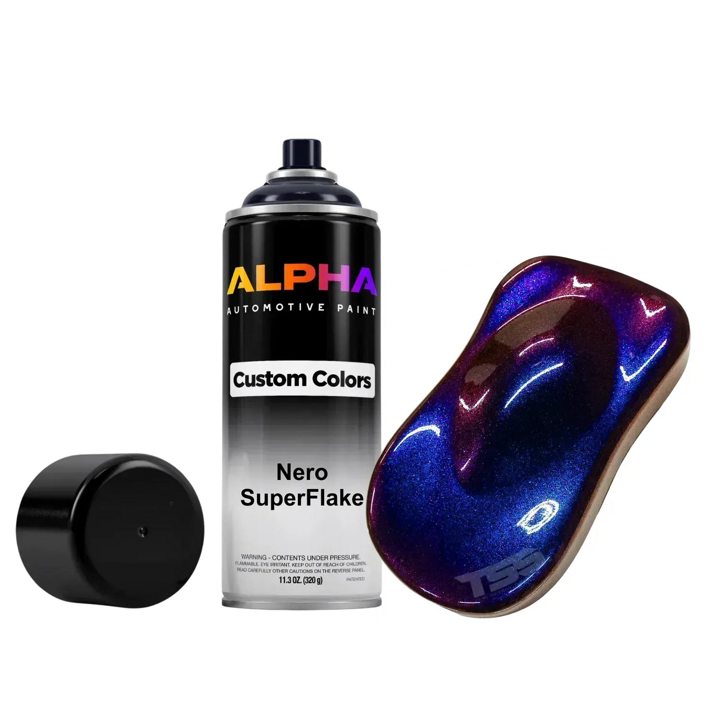 Nero SuperFlake Bike Paint Kit