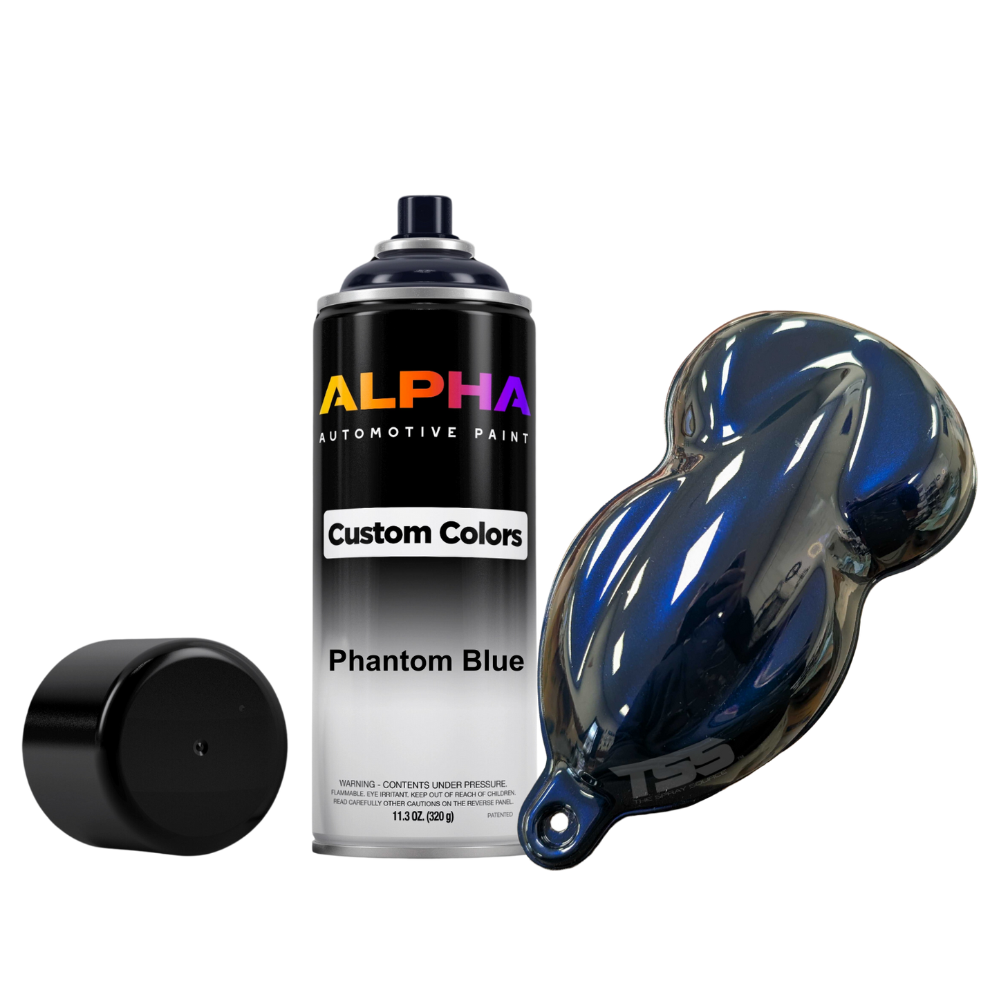 Phantom Blue Bike Paint Kit