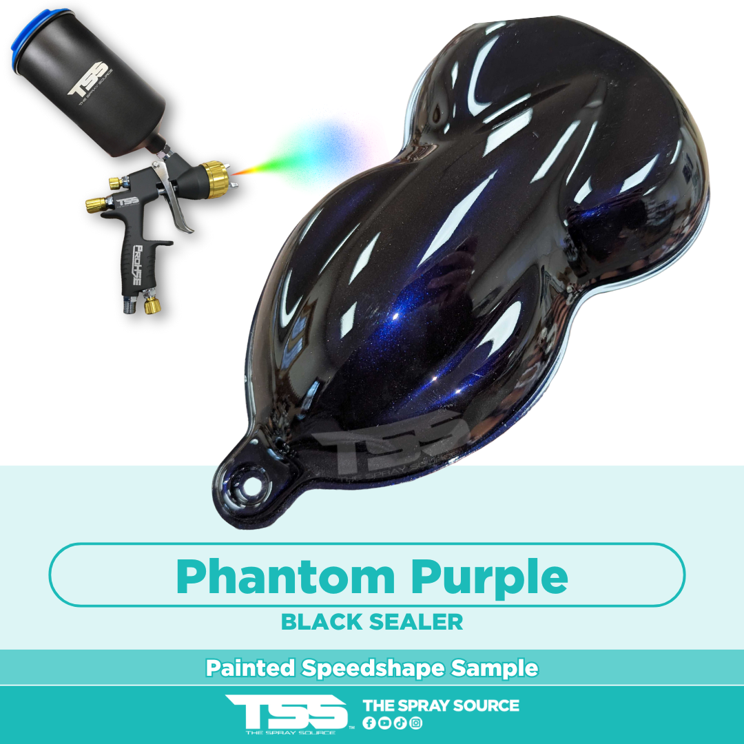Phantom Purple Painted Sample (Black Ground Coat)