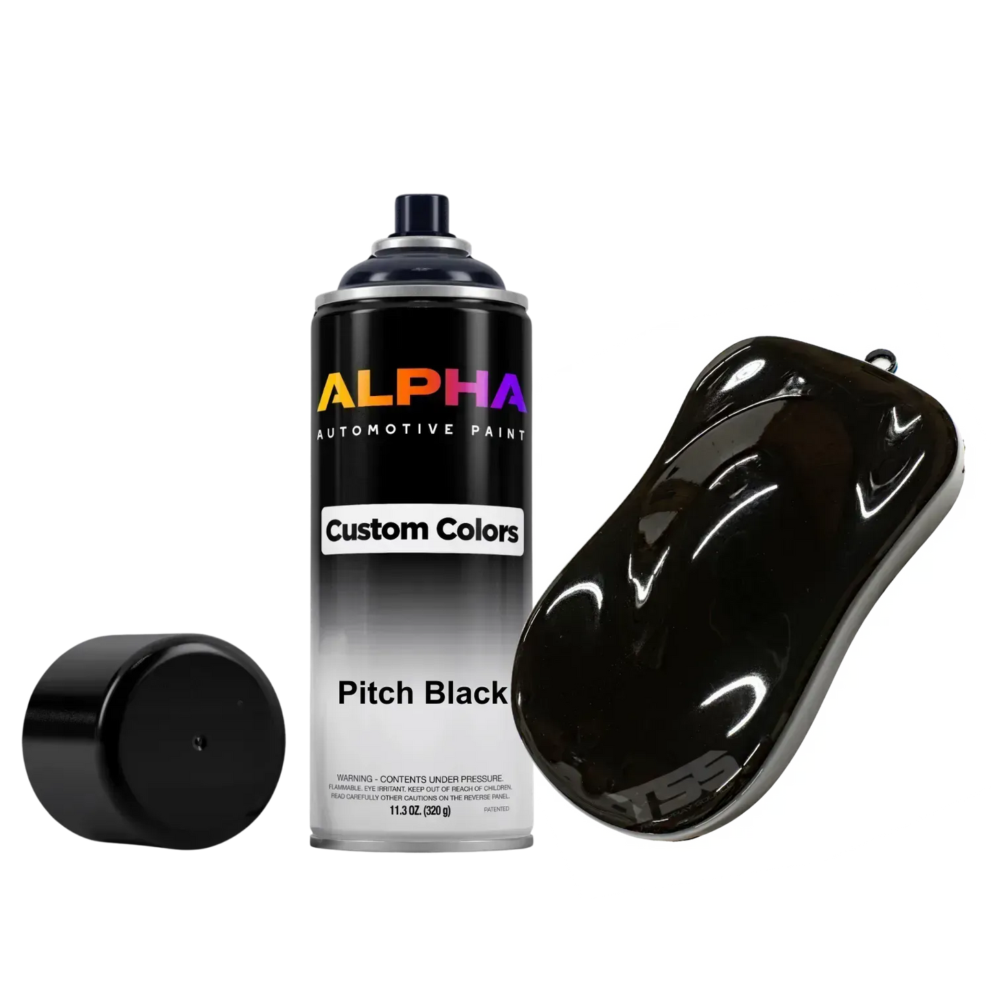 Pitch Black Guitar Paint Kit