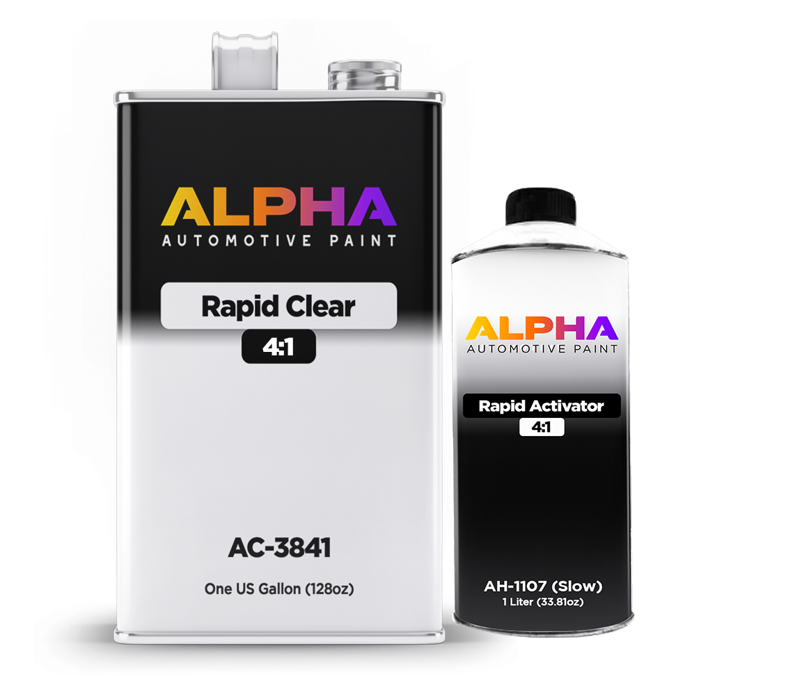 Rapid Clearcoat AC-3841 Kit | Alpha Automotive Paint