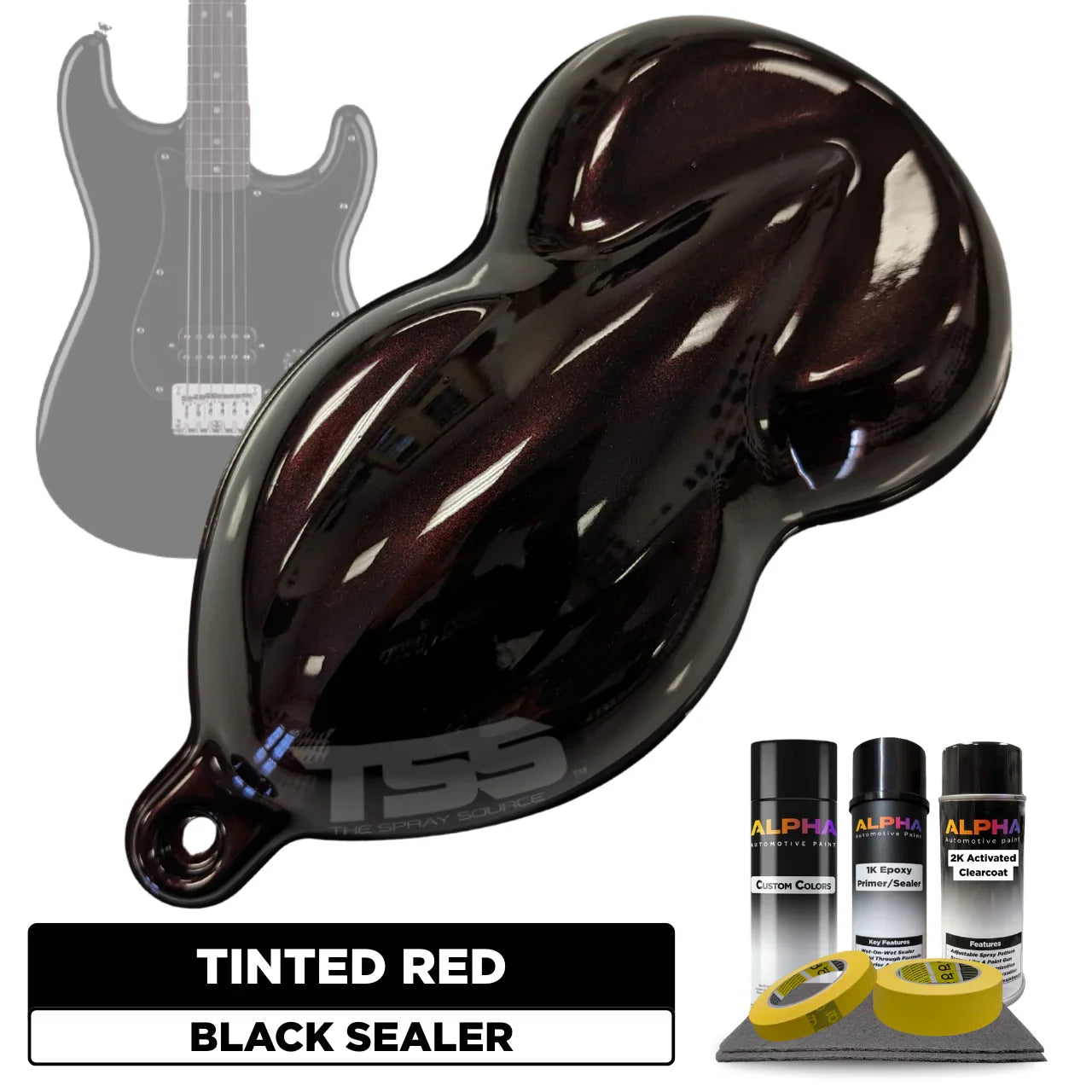 Tropicana Subtleshift Guitar Paint Kit