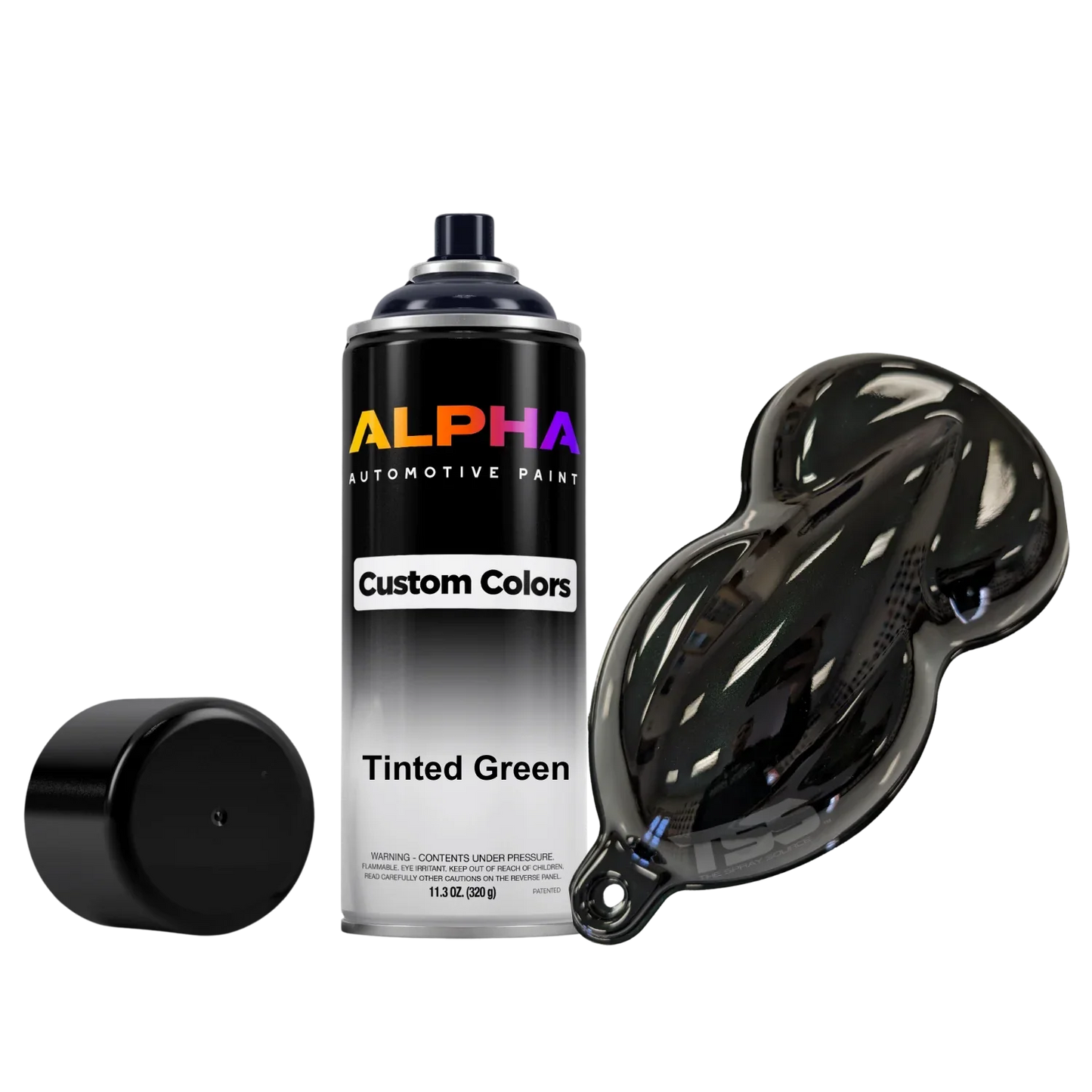 Tinted Green Brake Caliper Paint Kit