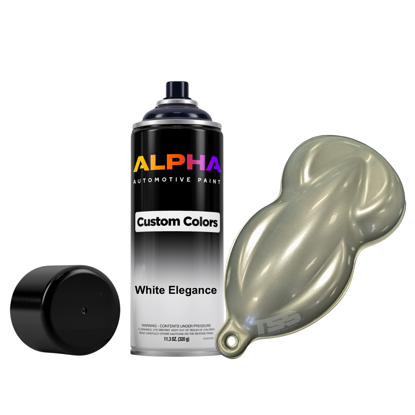 White Elegance Guitar Paint Kit