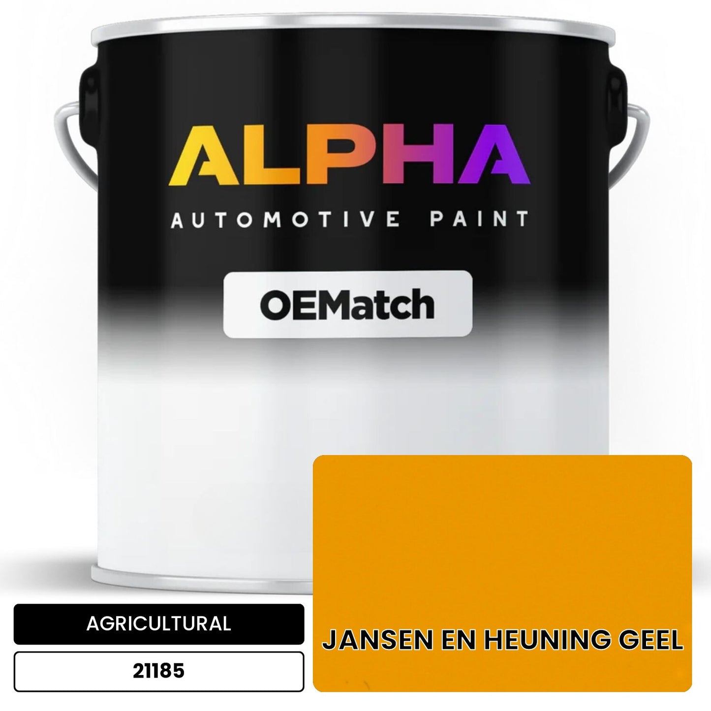 AGRICULTURAL JANSEN EN HEUNING GEEL 21185 OEMatch Basecoat