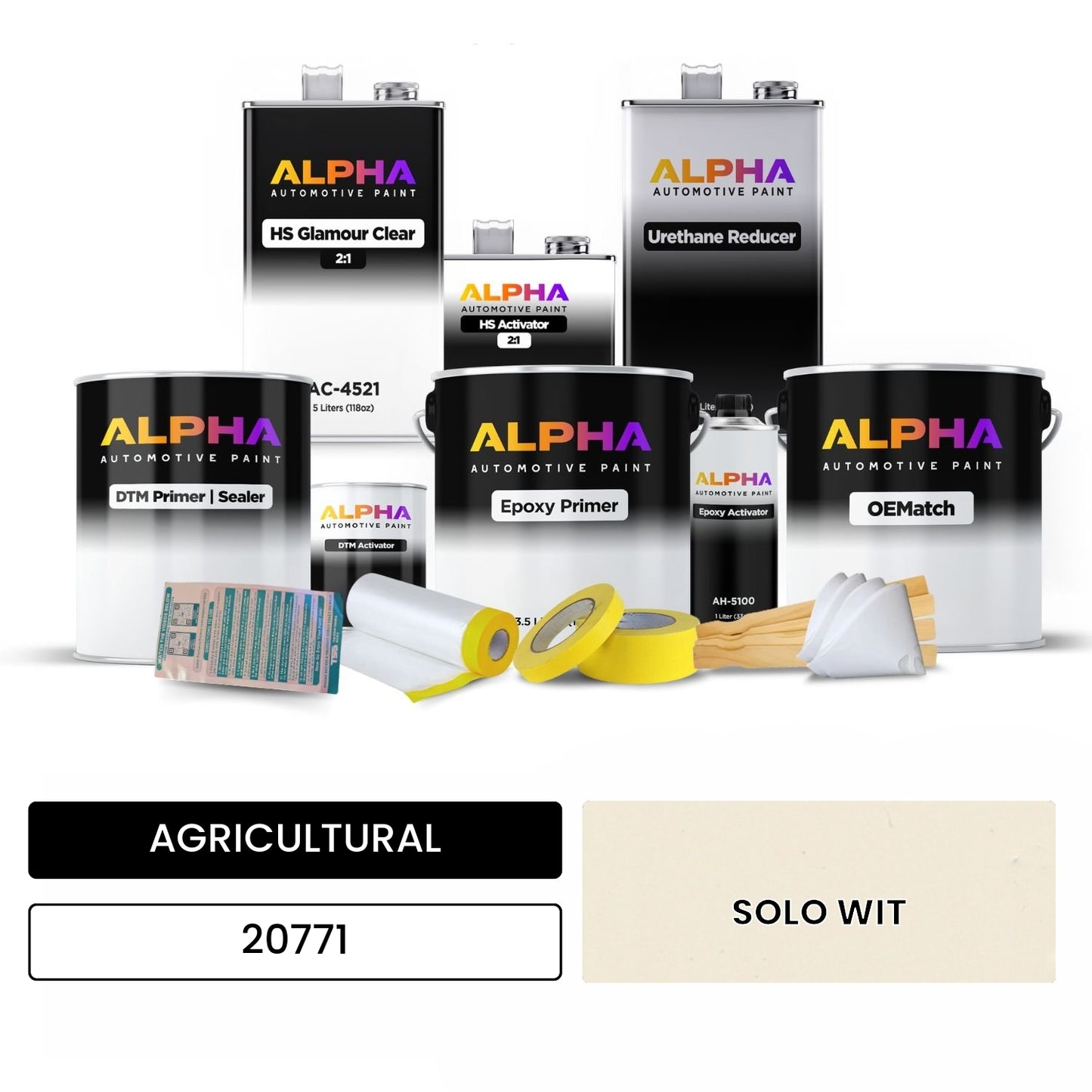 AGRICULTURAL SOLO WIT 20771 OEMatch Vehicle Paint Kit