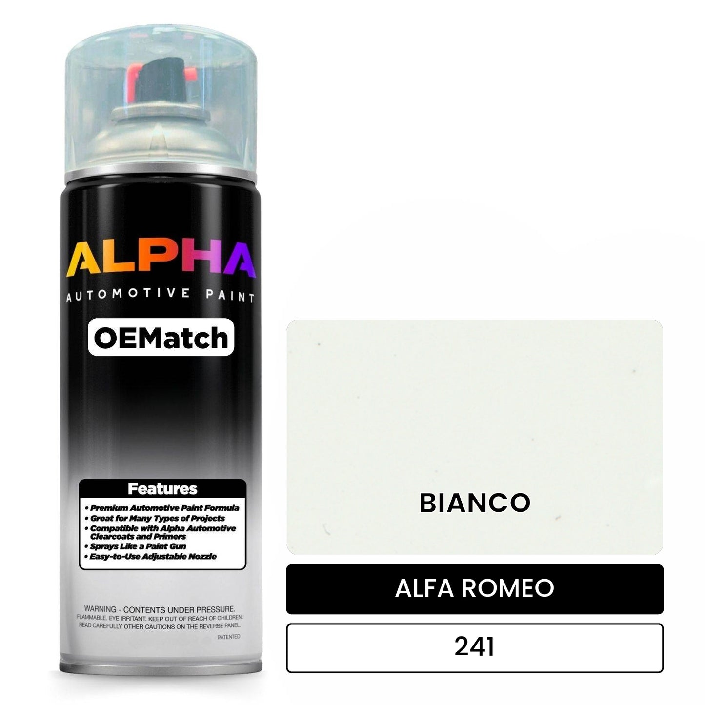 ALFA ROMEO BIANCO 241 OEMatch Spraycan