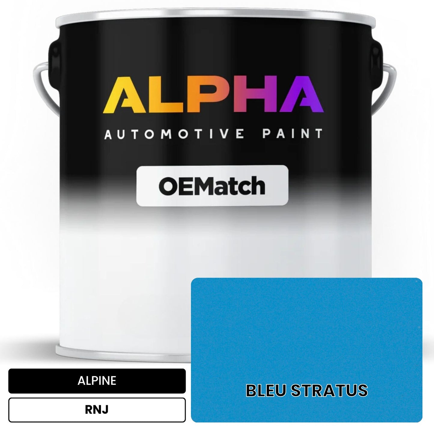 ALPINE BLEU STRATUS RNJ OEMatch Basecoat