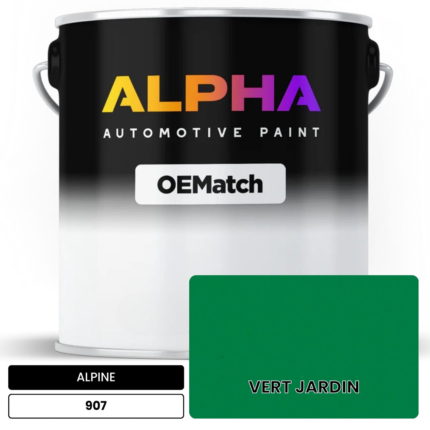 ALPINE VERT JARDIN 907 OEMatch Basecoat