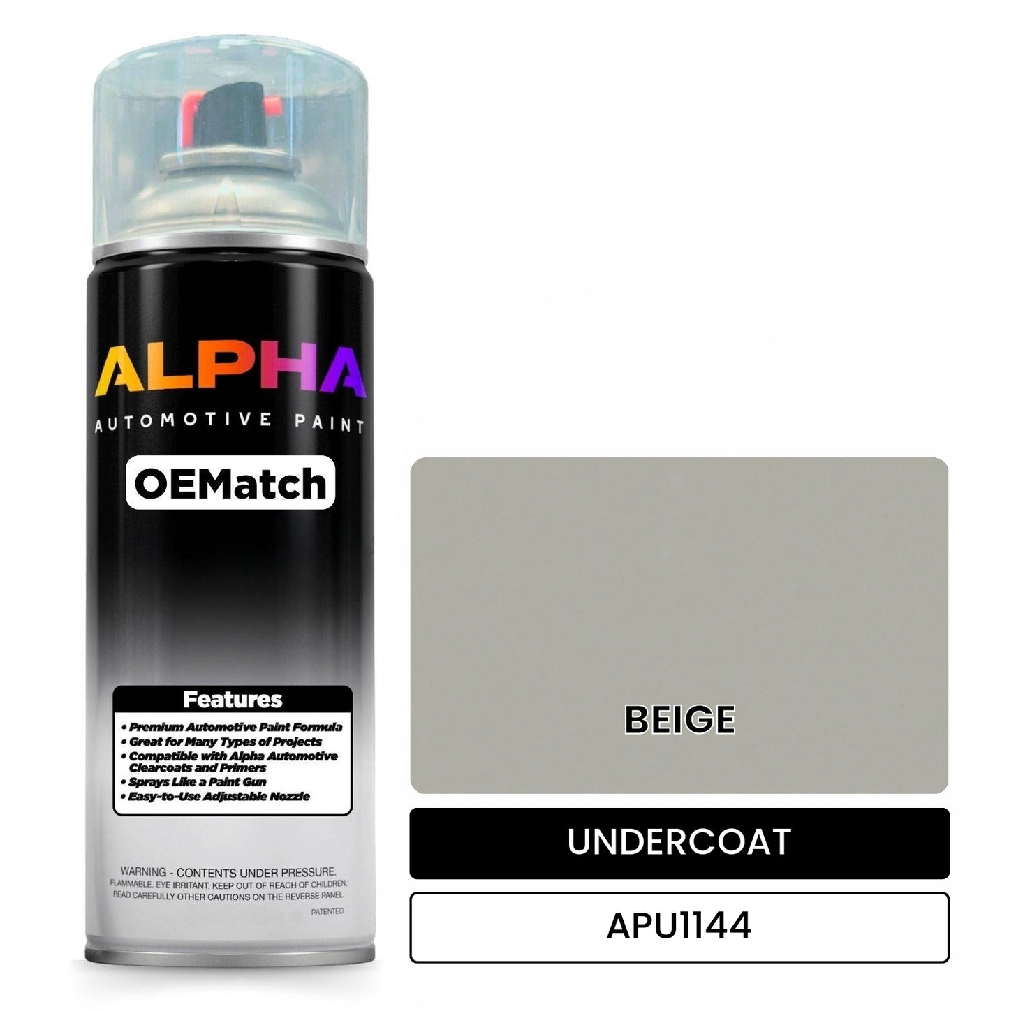 UNDERCOAT BEIGE APU1144 OEMatch Spraycan