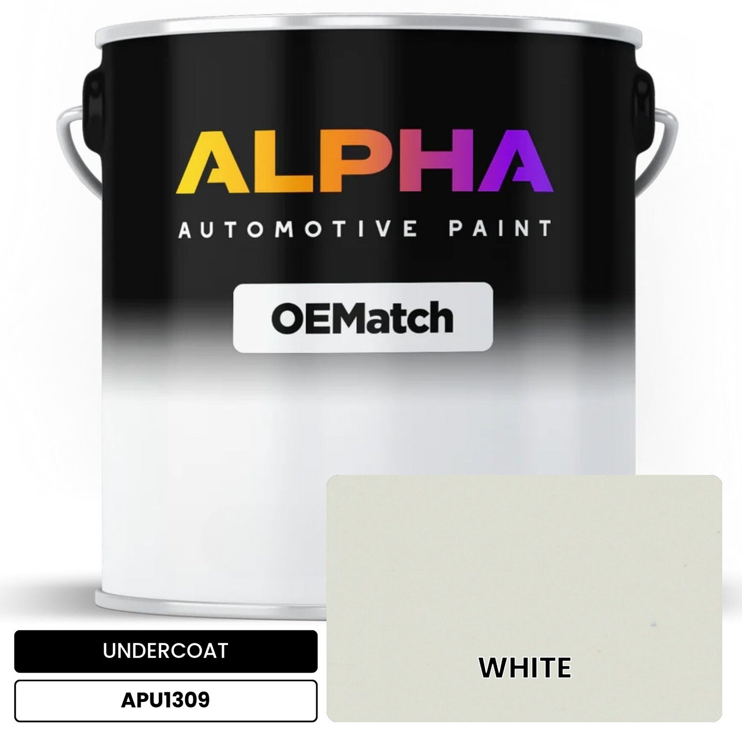 UNDERCOAT WHITE APU1309 OEMatch Basecoat
