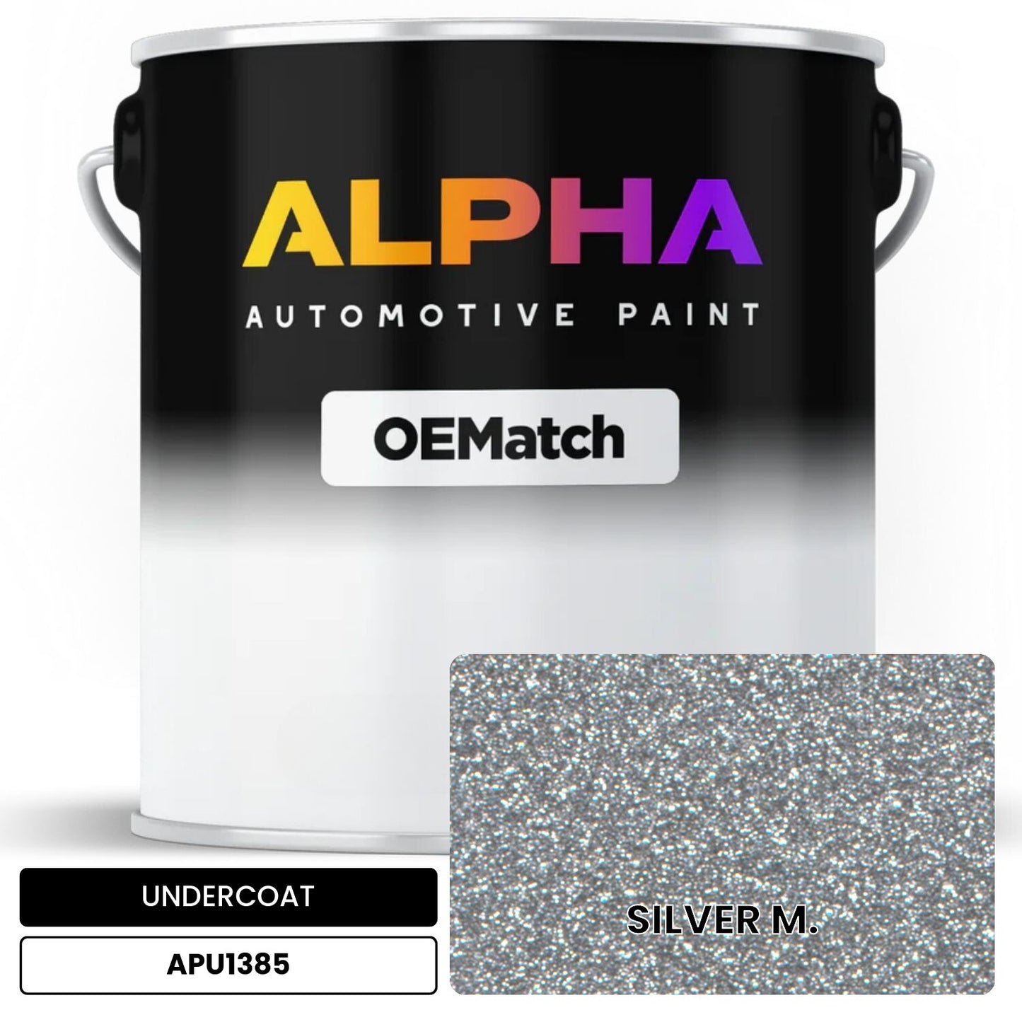 UNDERCOAT SILVER M. APU1385 OEMatch Basecoat