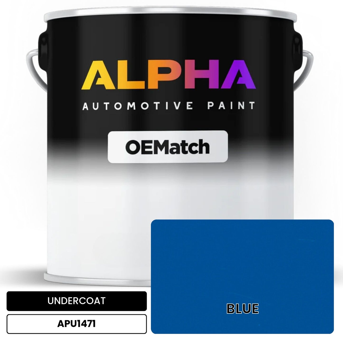 UNDERCOAT BLUE APU1471 OEMatch Basecoat