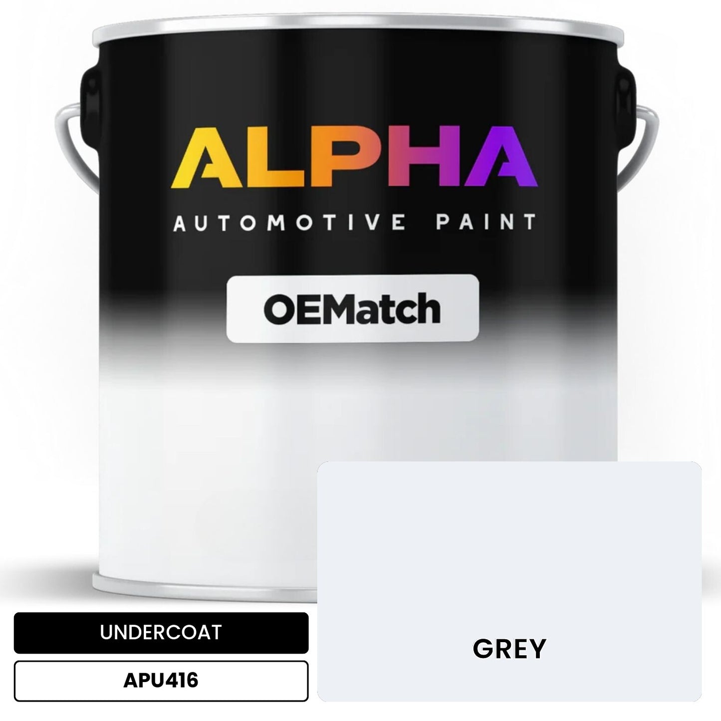 UNDERCOAT GREY APU416 OEMatch Basecoat