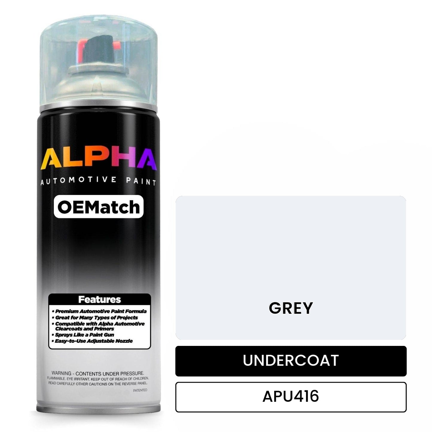 UNDERCOAT GREY APU416 OEMatch Spraycan