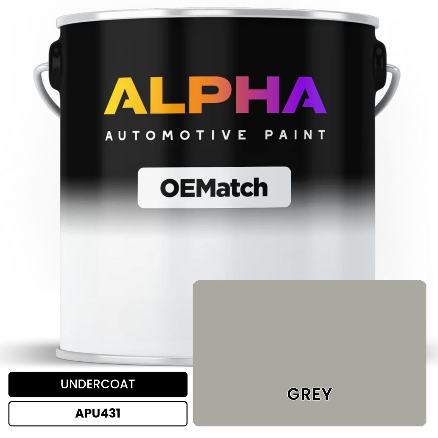 UNDERCOAT GREY APU431 OEMatch Basecoat