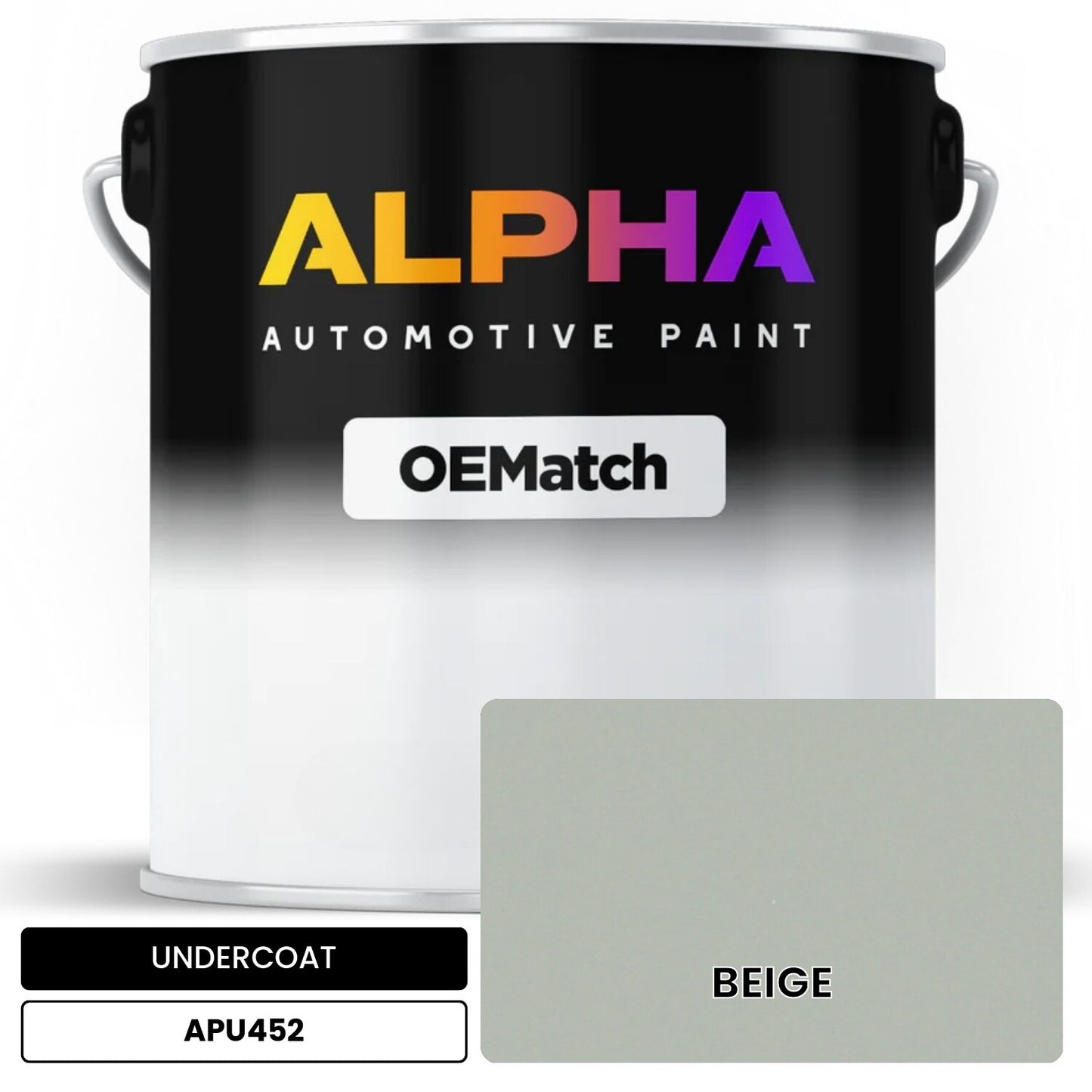 UNDERCOAT BEIGE APU452 OEMatch Basecoat