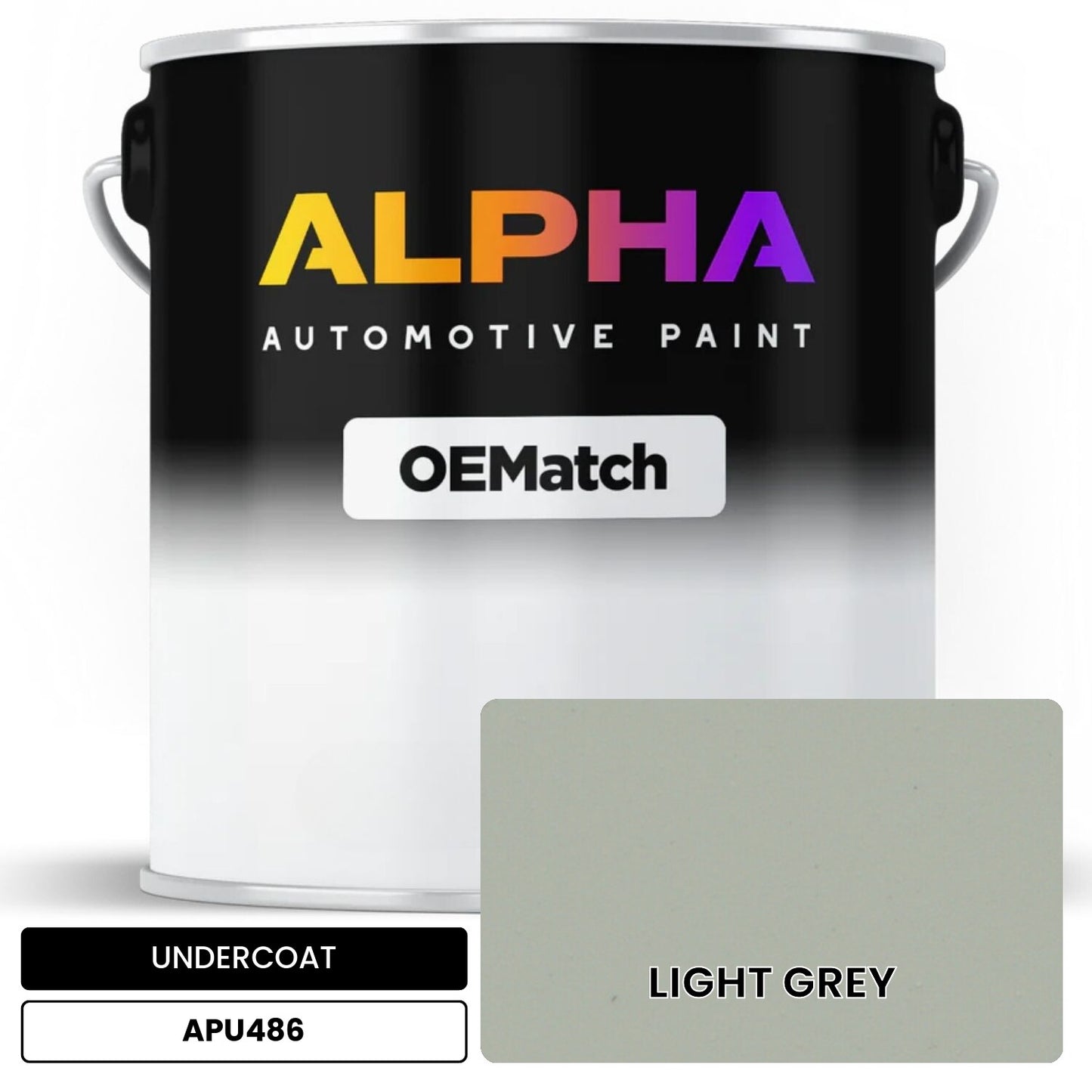 UNDERCOAT LIGHT GREY APU486 OEMatch Basecoat