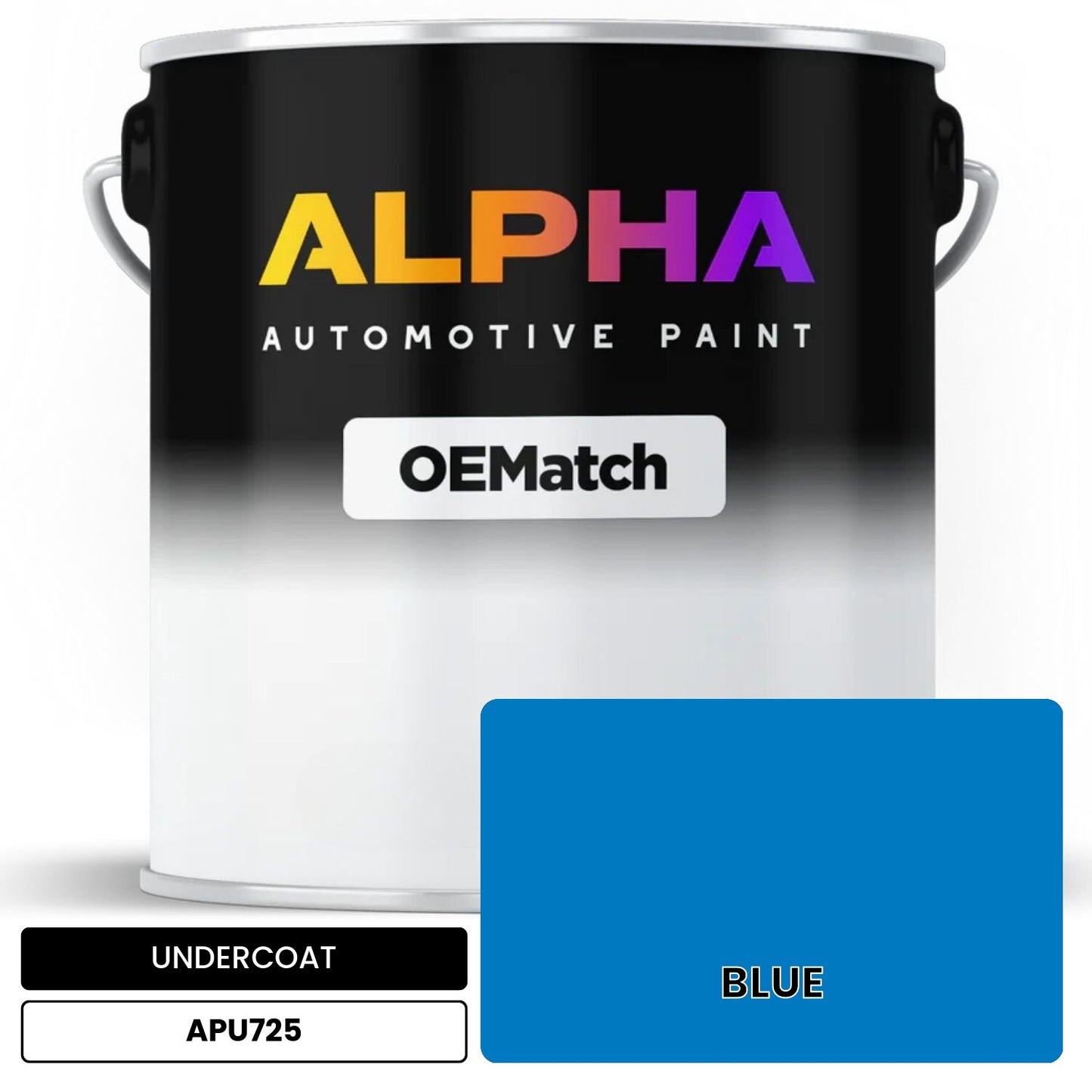 UNDERCOAT BLUE APU725 OEMatch Basecoat