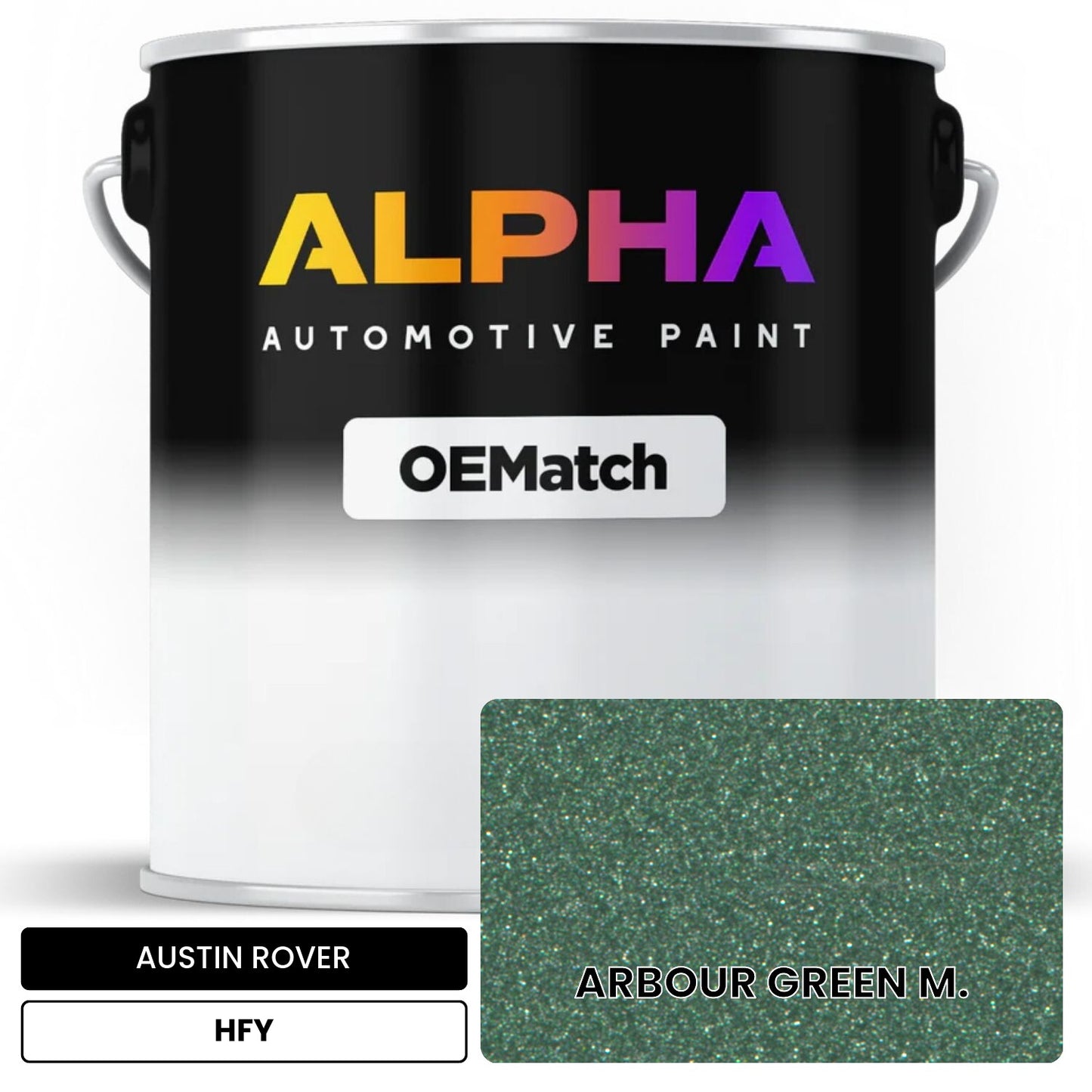 AUSTIN ROVER ARBOUR GREEN M. HFY OEMatch Basecoat