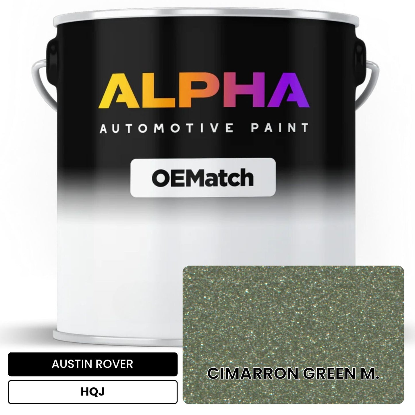 AUSTIN ROVER CIMARRON GREEN M. HQJ OEMatch Basecoat