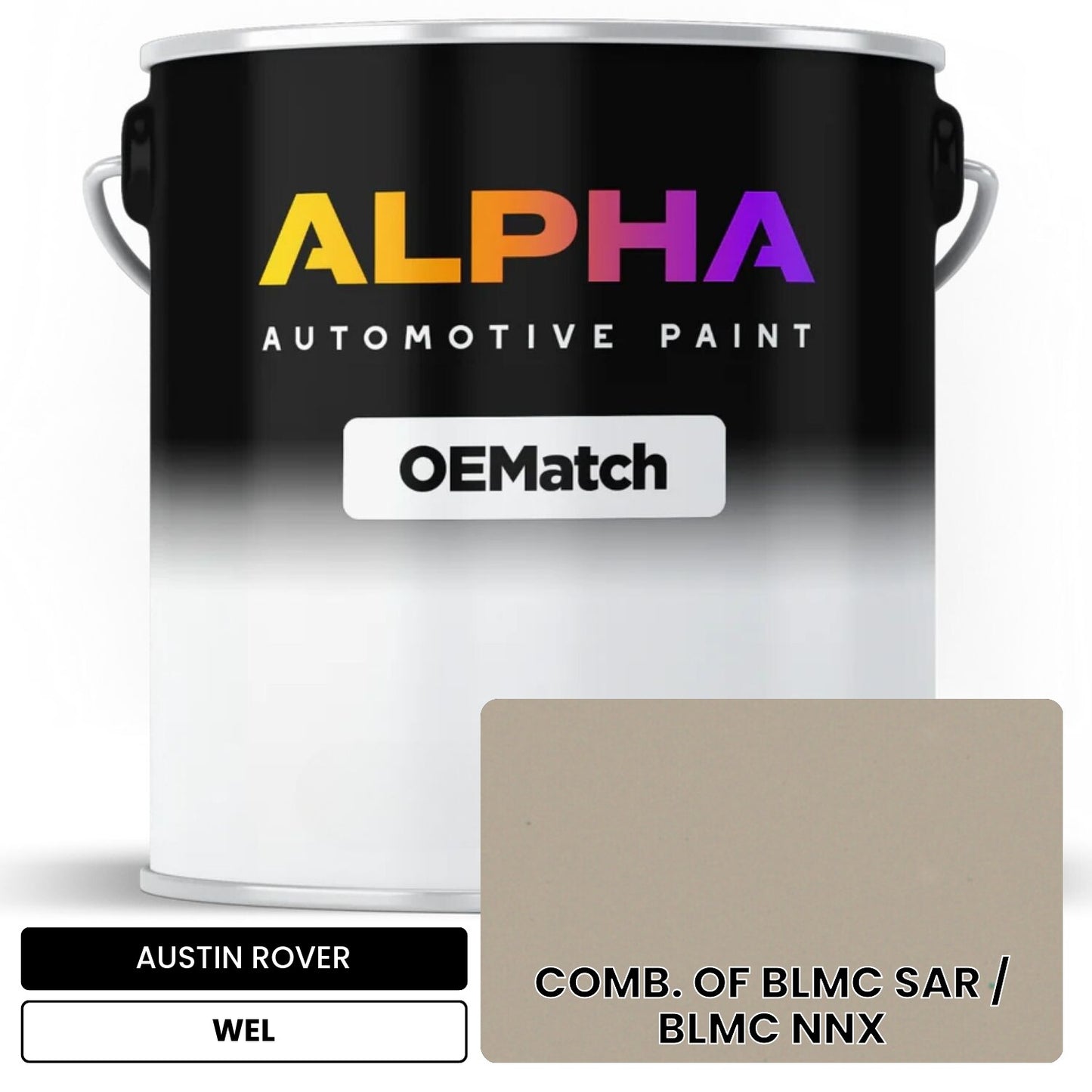 AUSTIN ROVER COMB. OF BLMC SAR / BLMC NNX WEL OEMatch Basecoat