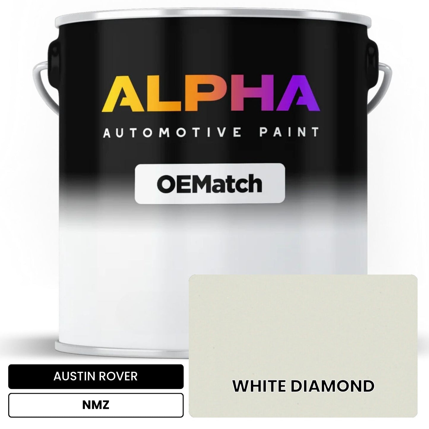 AUSTIN ROVER WHITE DIAMOND NMZ OEMatch Basecoat