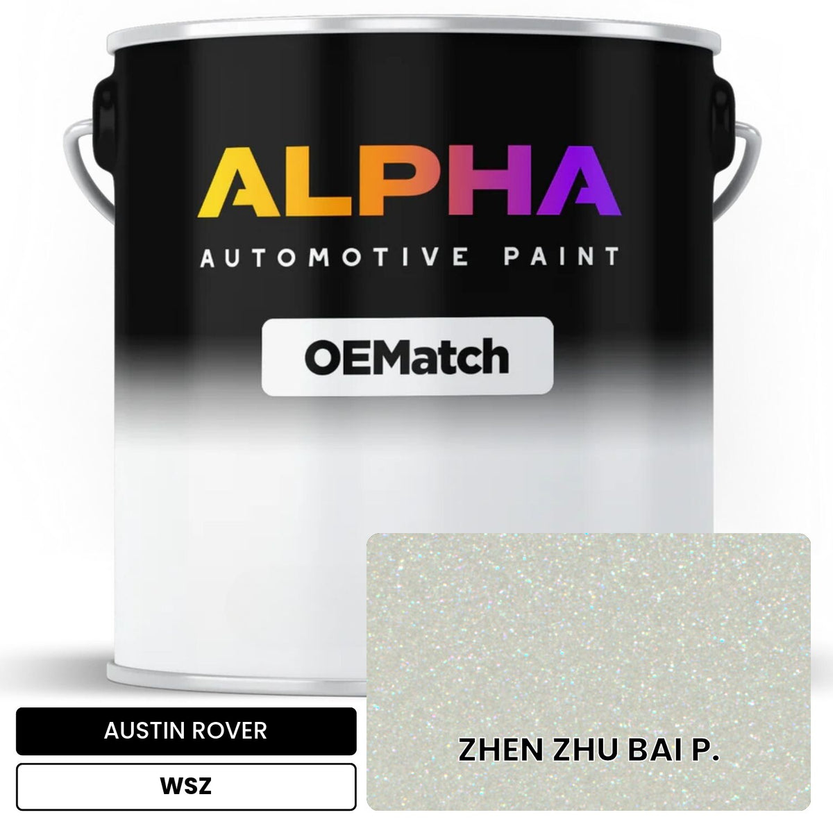 AUSTIN ROVER ZHEN ZHU BAI P. WSZ OEMatch Basecoat
