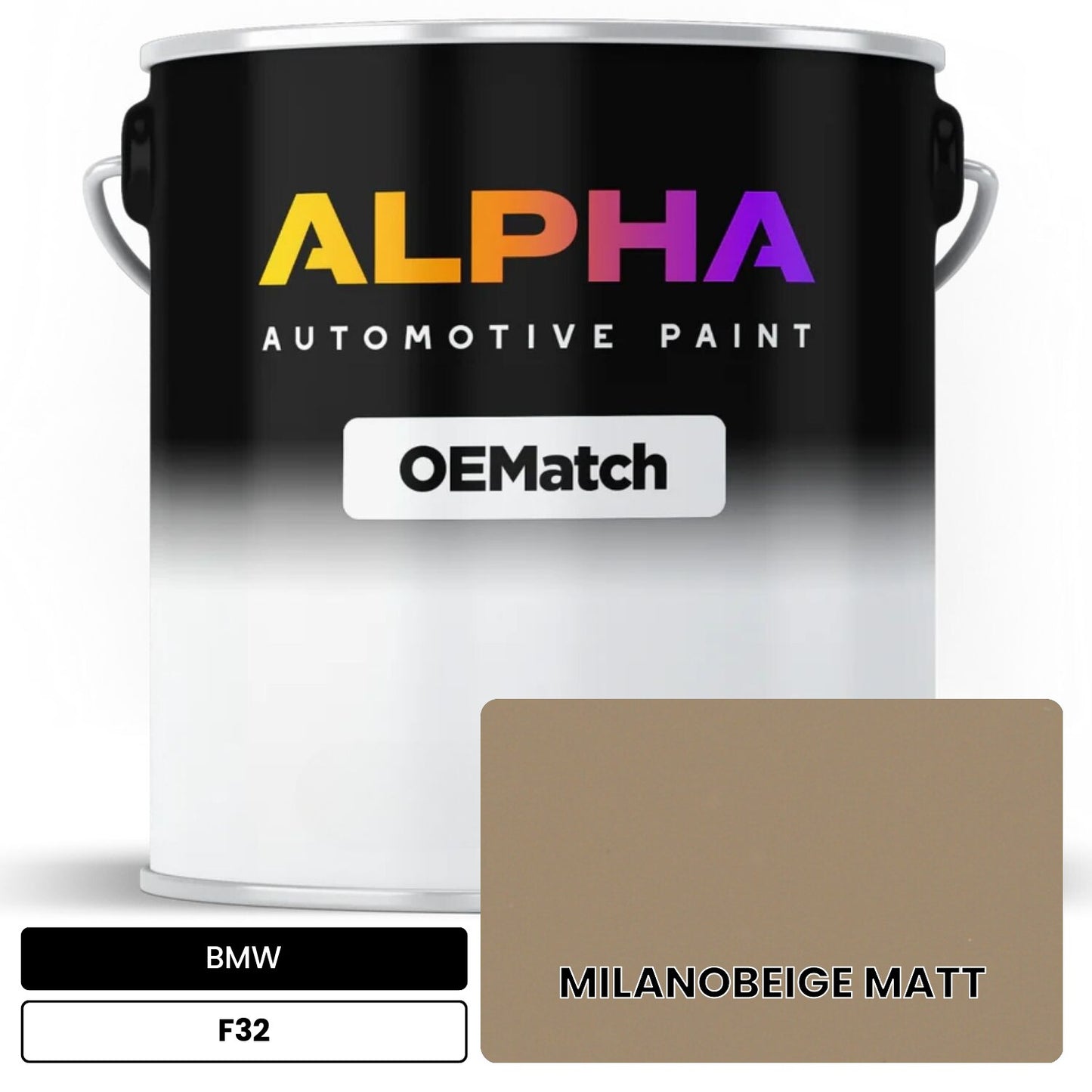 BMW MILANOBEIGE MATT F32 OEMatch Basecoat