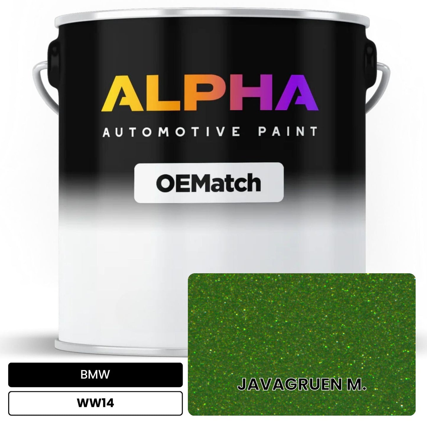 BMW JAVAGRUEN M. WW14 OEMatch Basecoat