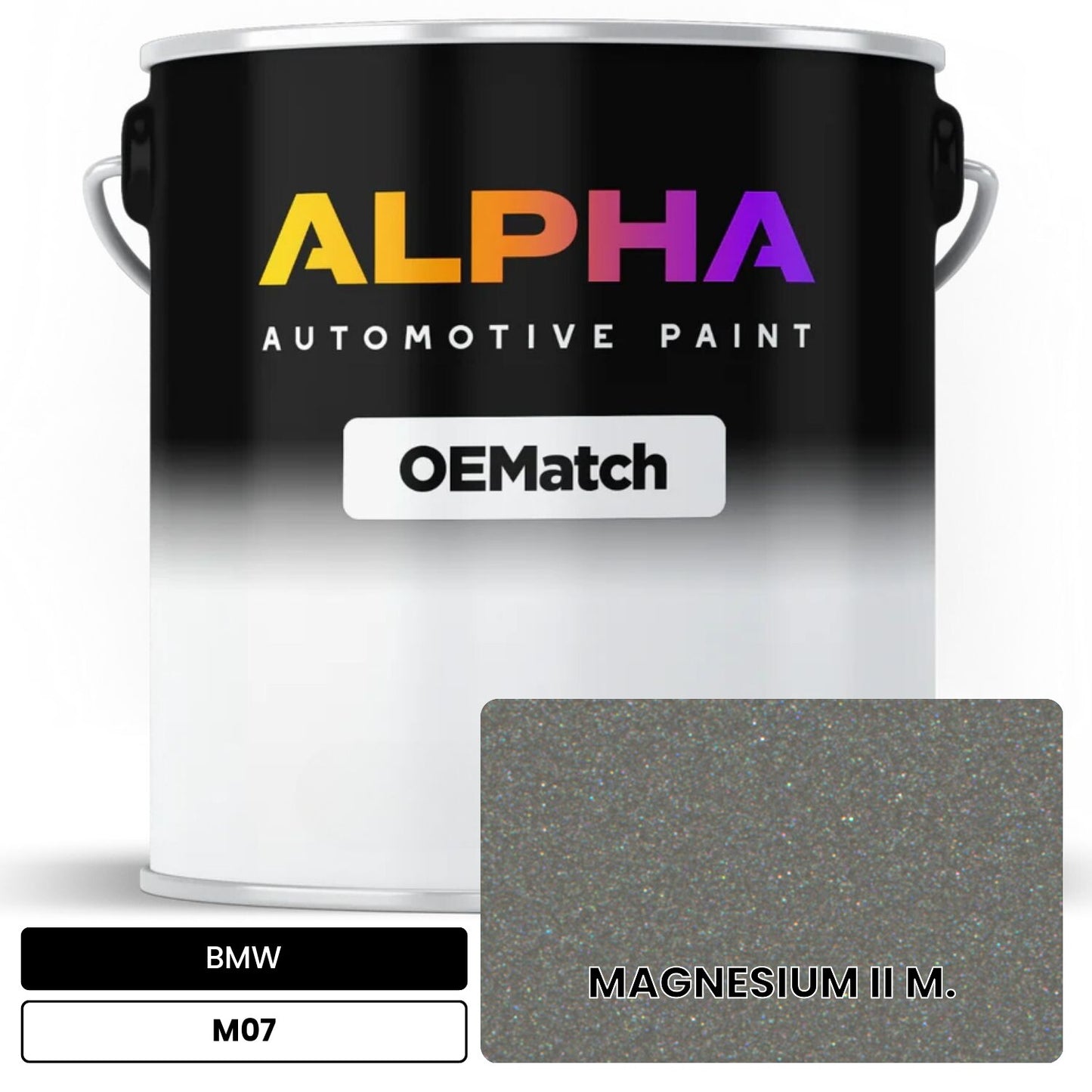 BMW MAGNESIUM II M. M07 OEMatch Basecoat