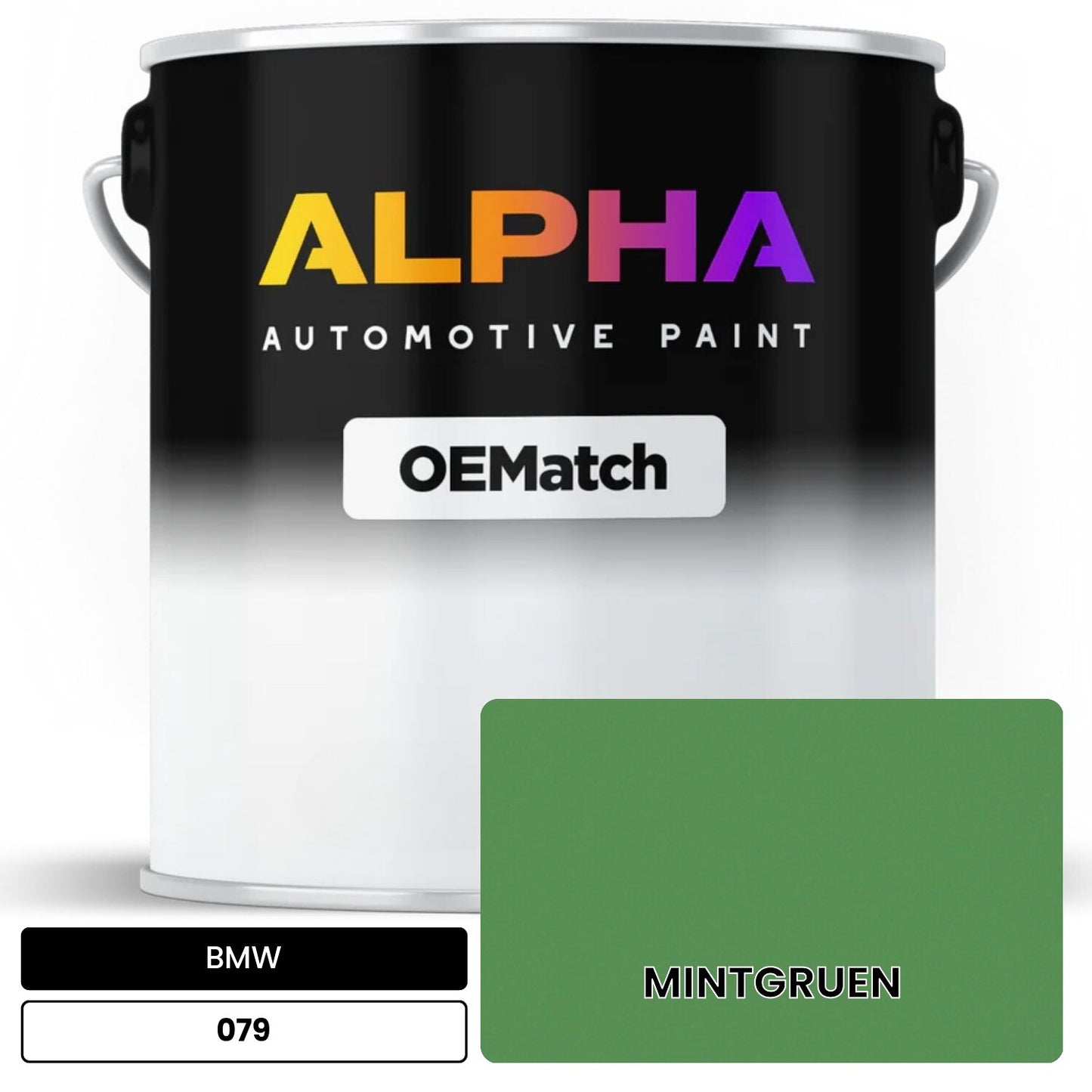 BMW MINTGRUEN 079 OEMatch Basecoat