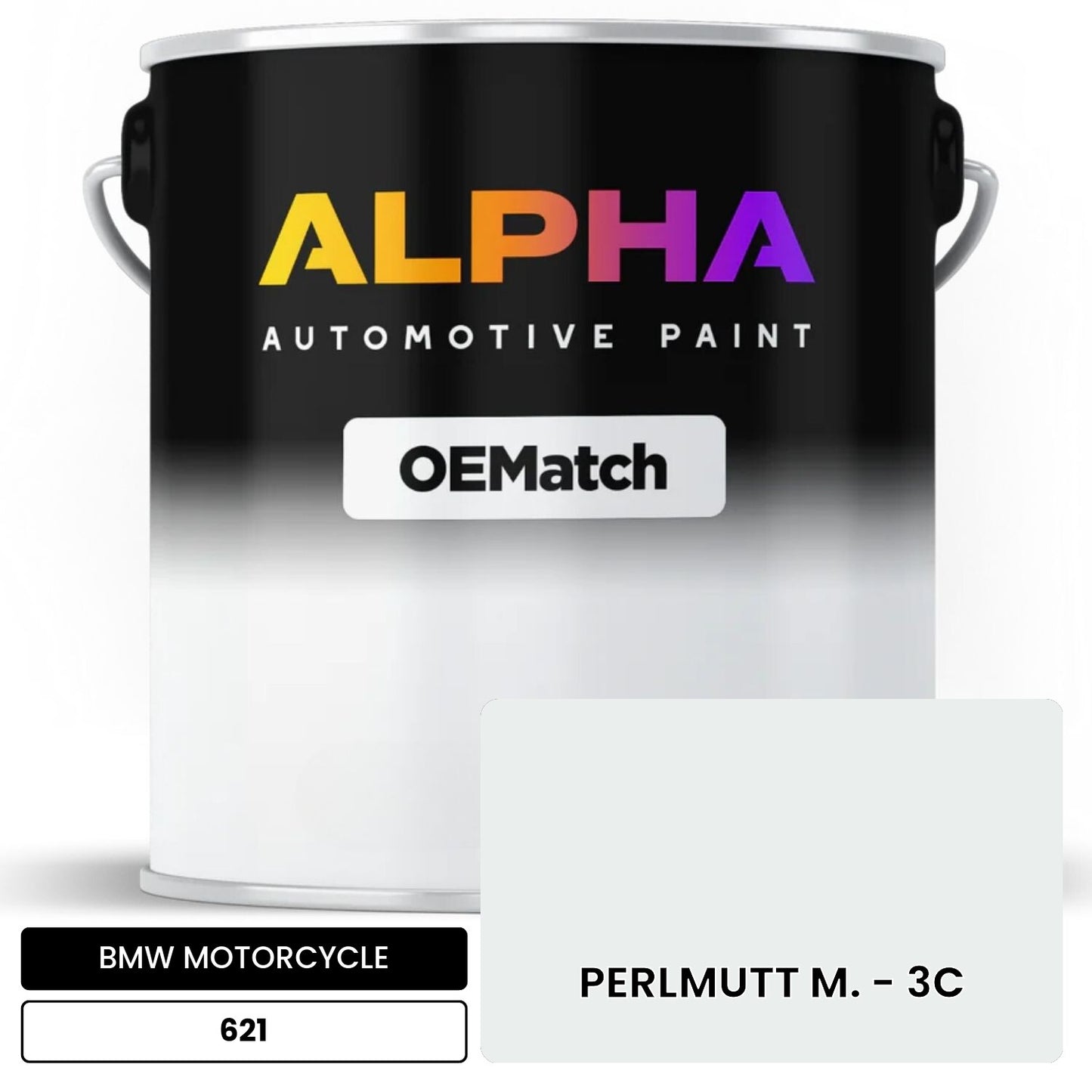BMW MOTORCYCLE PERLMUTT M. - 3C 621 OEMatch Basecoat