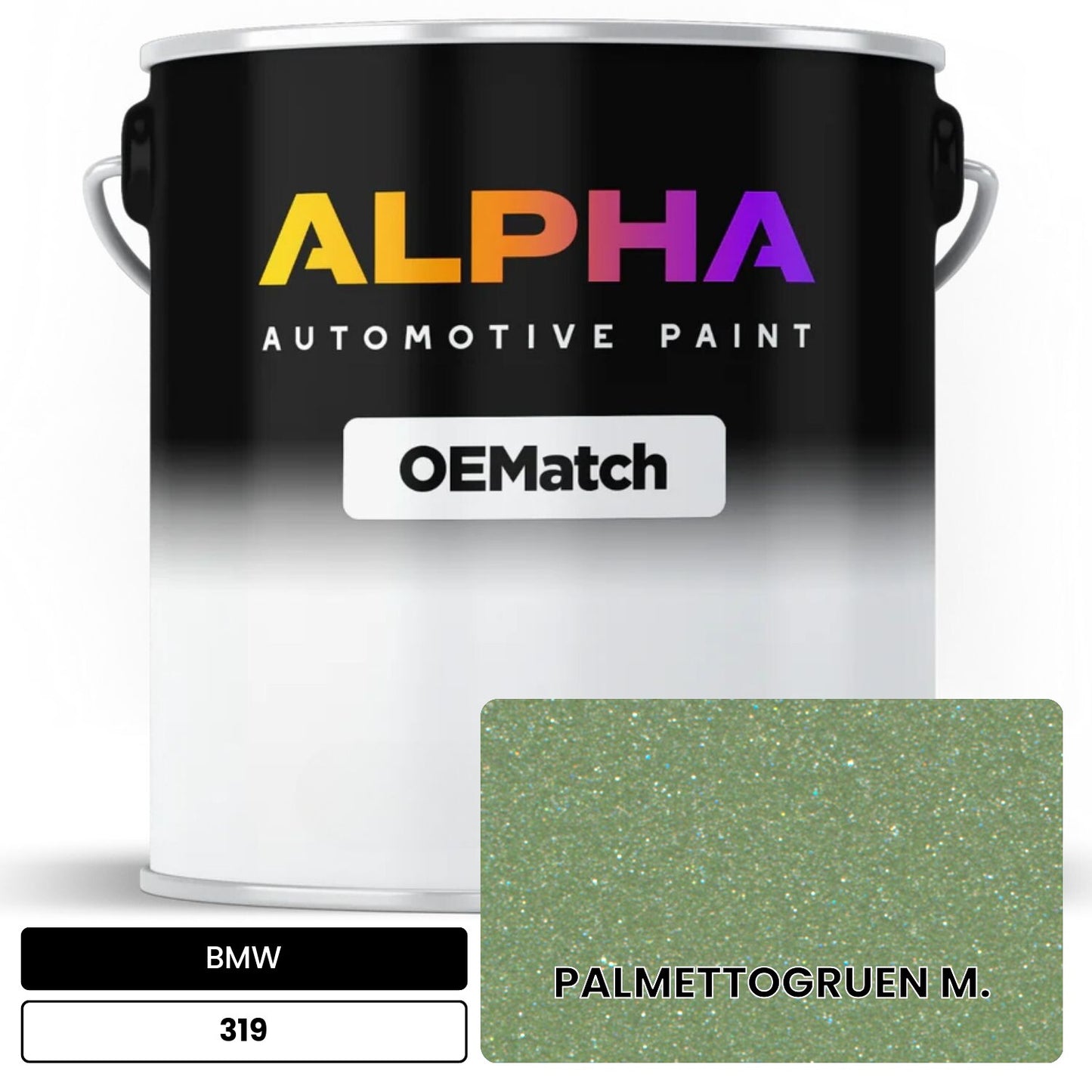 BMW PALMETTOGRUEN M. 319 OEMatch Basecoat