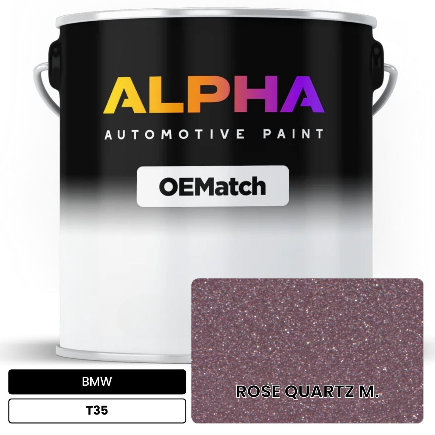 BMW ROSE QUARTZ M. T35 OEMatch Basecoat
