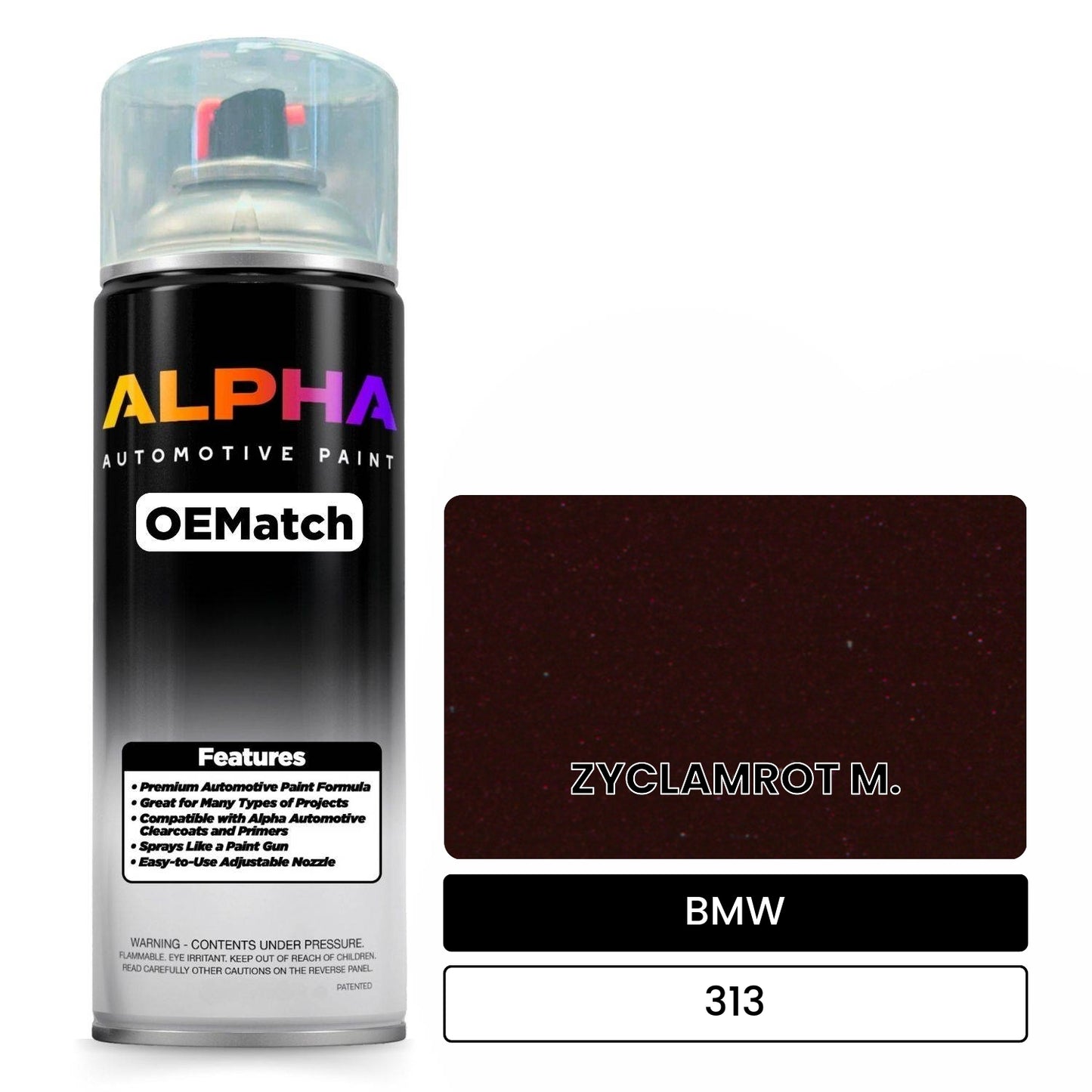 BMW ZYCLAMROT M. 313 OEMatch Spraycan