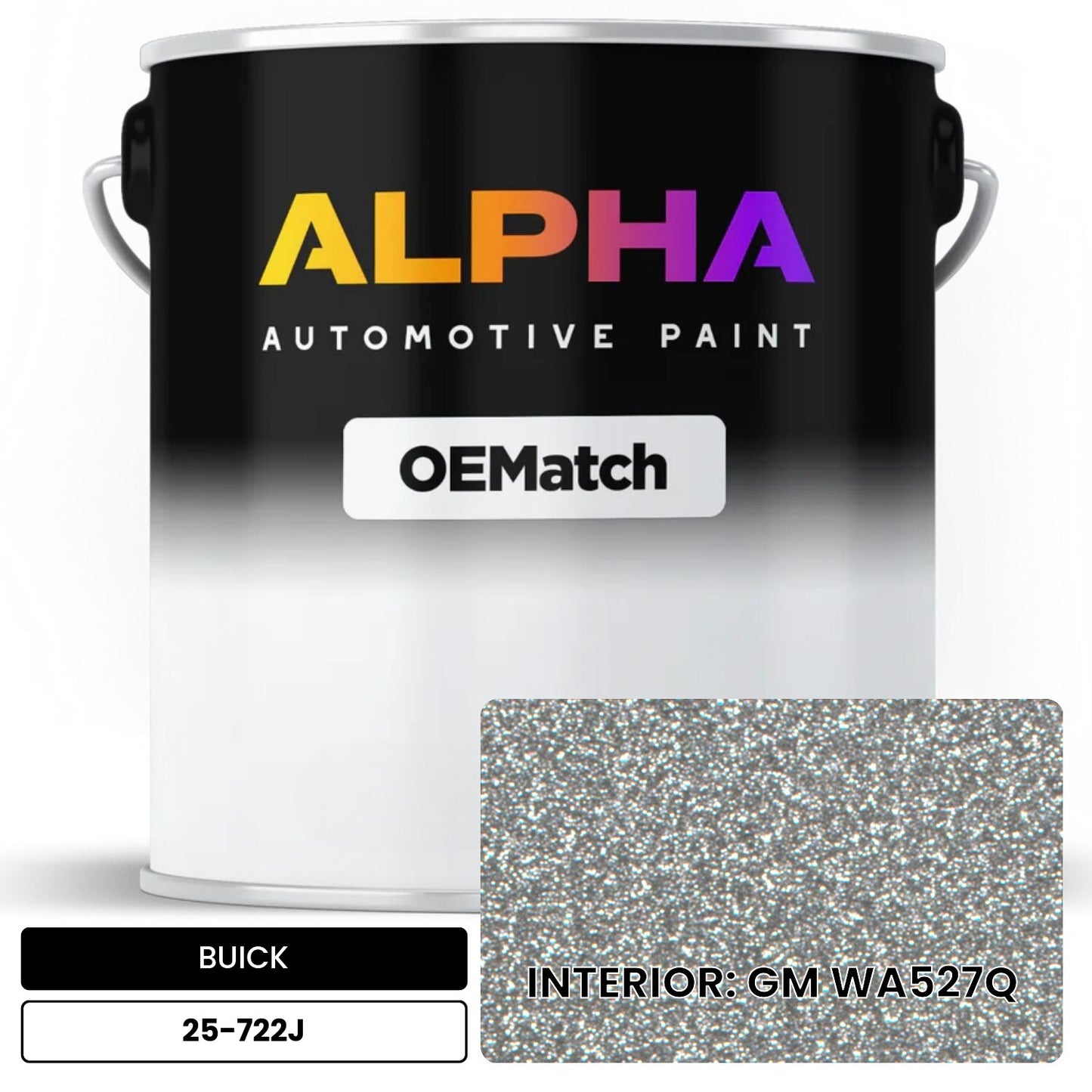 BUICK INTERIOR: GM WA527Q 25-722J OEMatch Basecoat