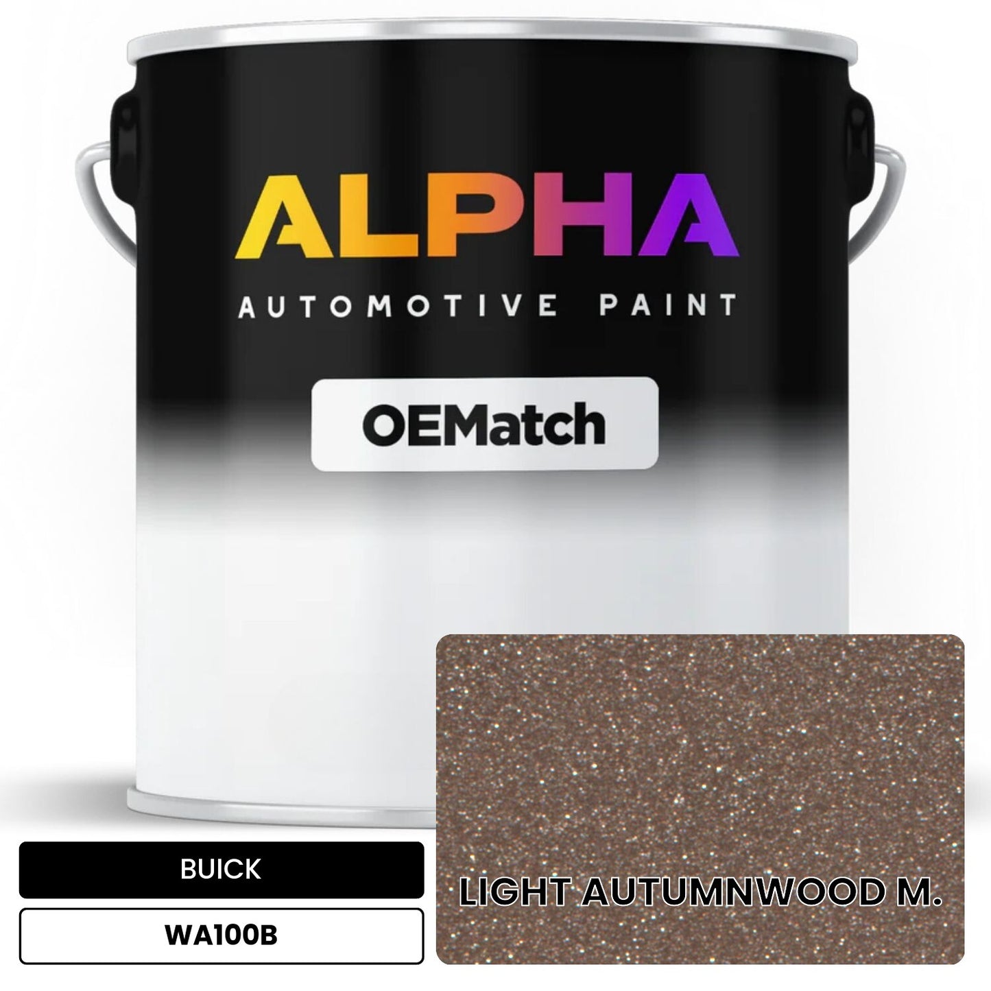 BUICK LIGHT AUTUMNWOOD M. WA100B OEMatch Basecoat