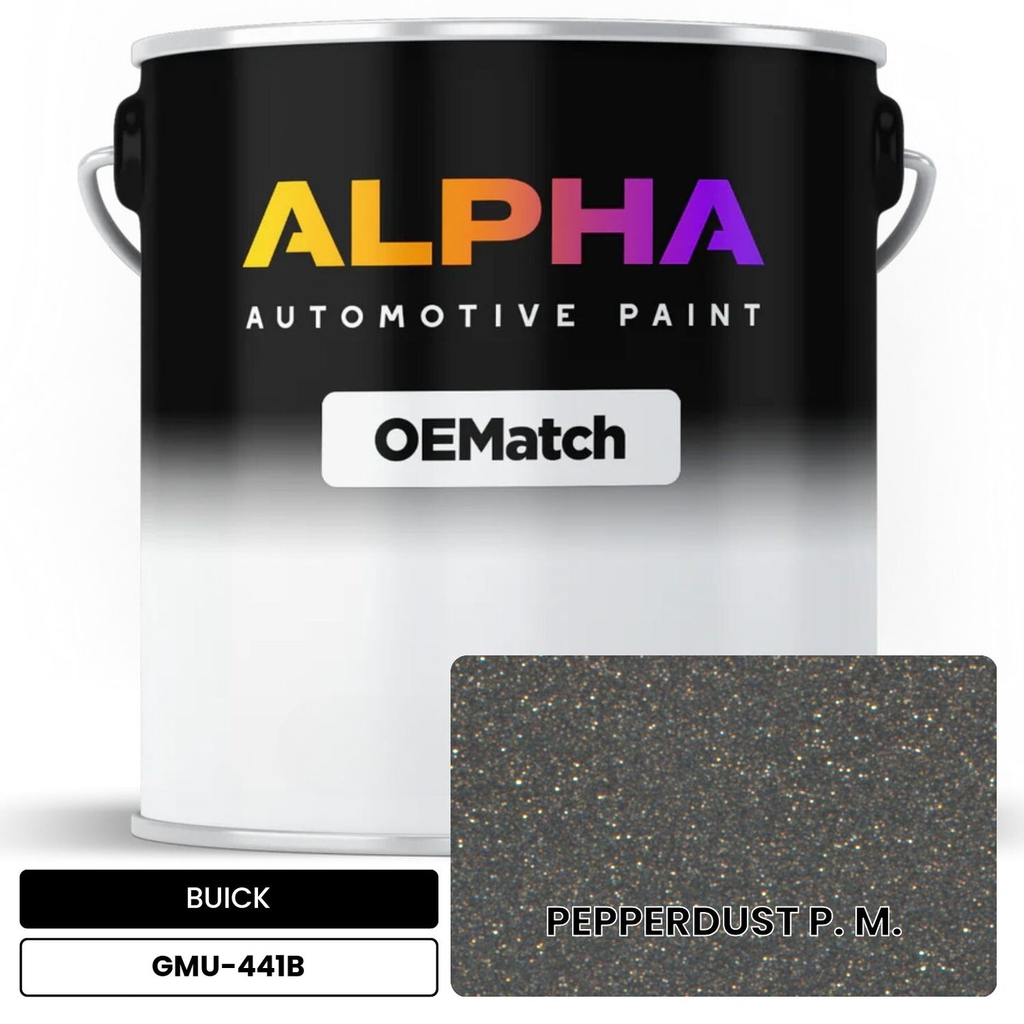 BUICK PEPPERDUST P. M. GMU-441B OEMatch Basecoat