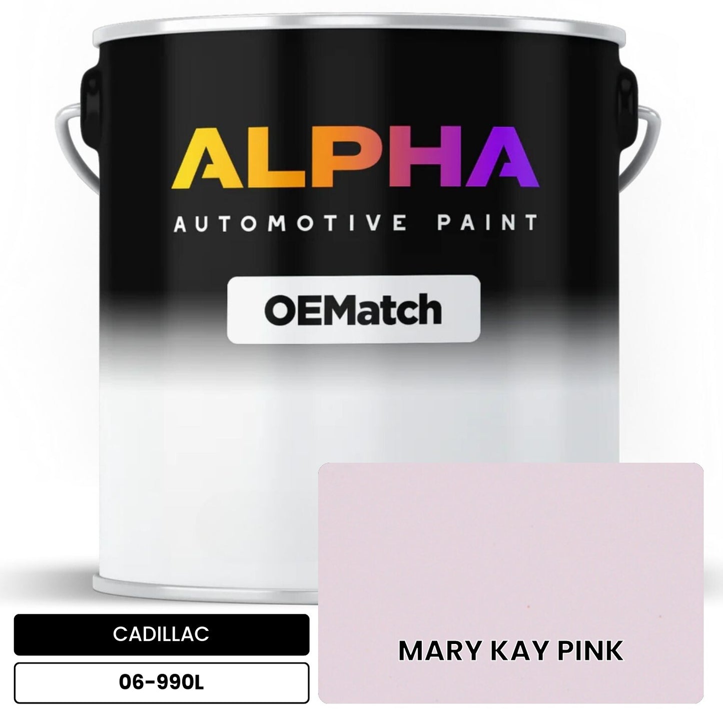 CADILLAC MARY KAY PINK 06-990L OEMatch Basecoat