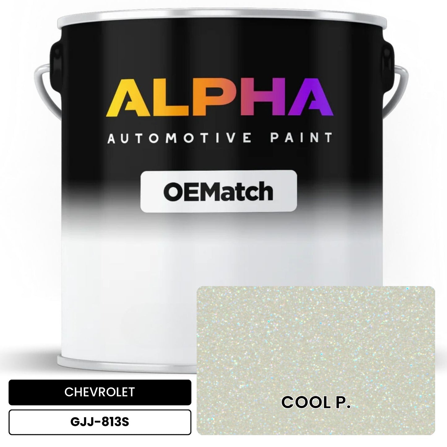 CHEVROLET COOL P. GJJ-813S OEMatch Basecoat