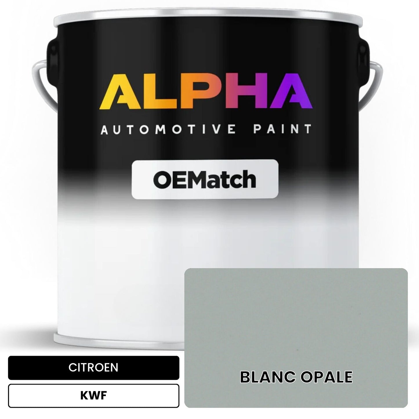 CITROEN BLANC OPALE KWF OEMatch Basecoat
